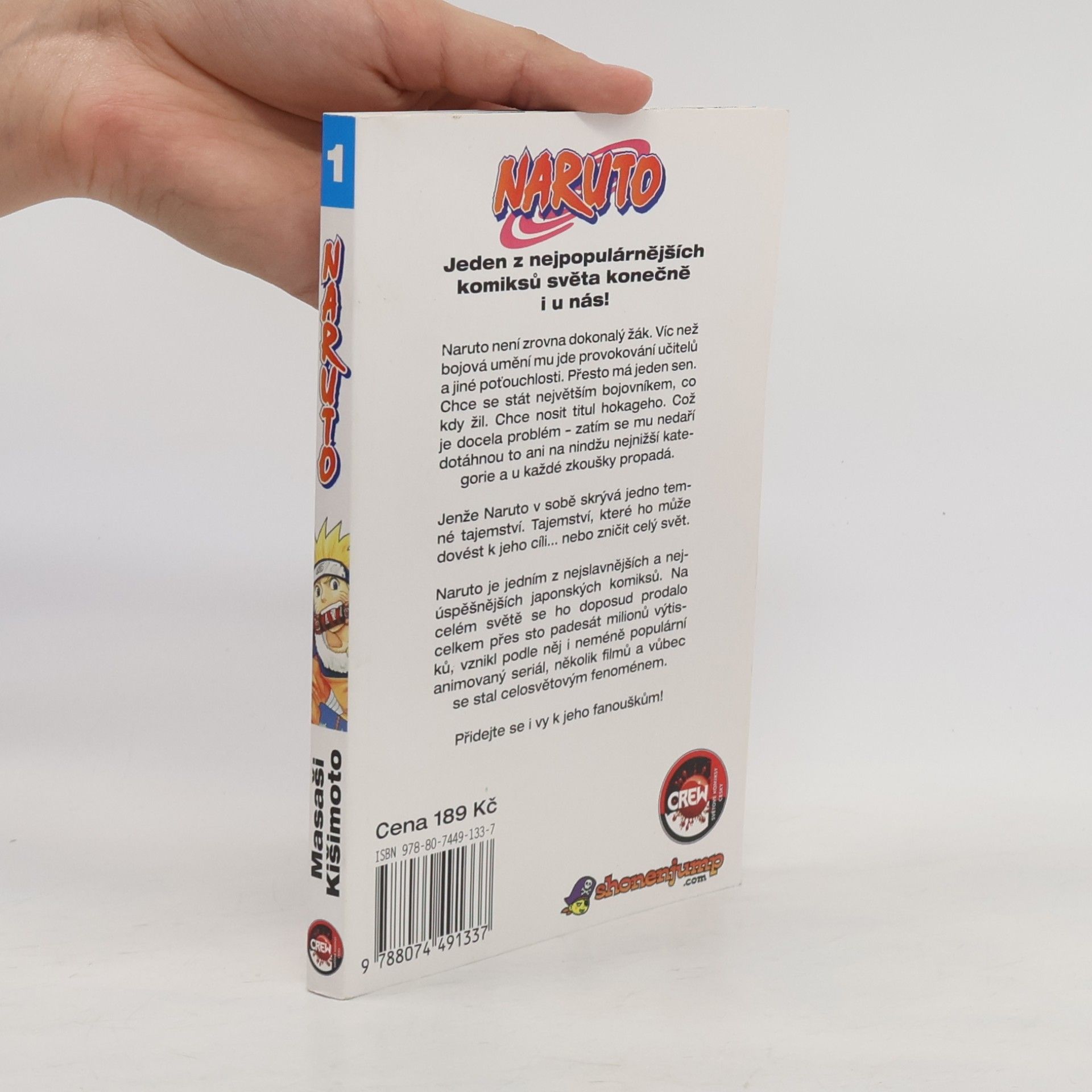 Masaši Kišimoto Naruto Uzumaki. Naruto 1. díl