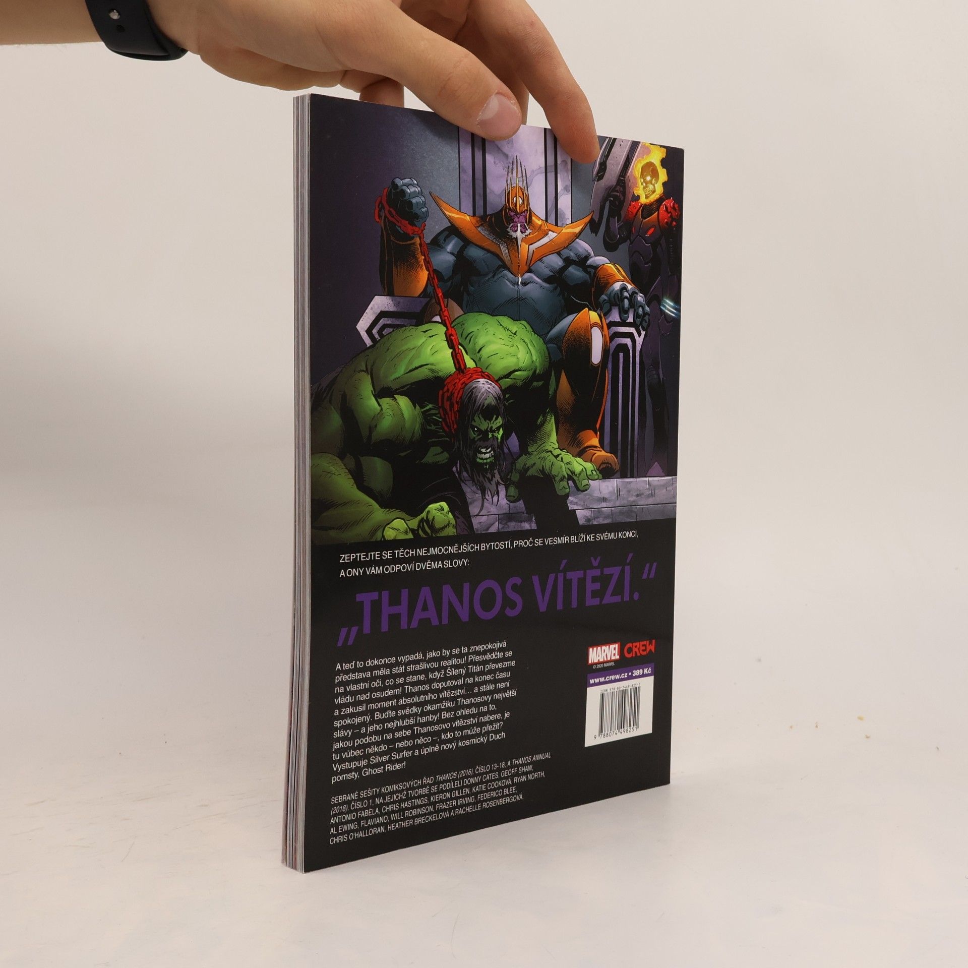 Donny Cates Thanos. Thanos vítězí