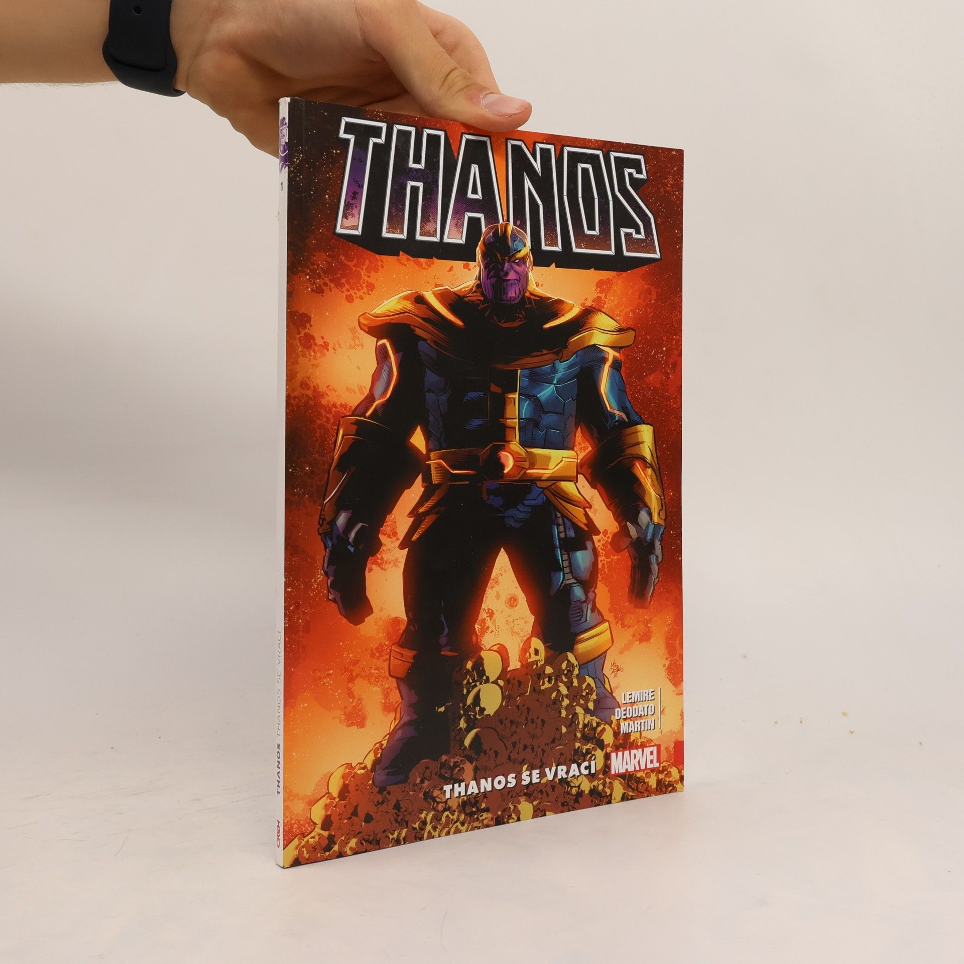 Jeff Lemire Thanos. Thanos se vrací