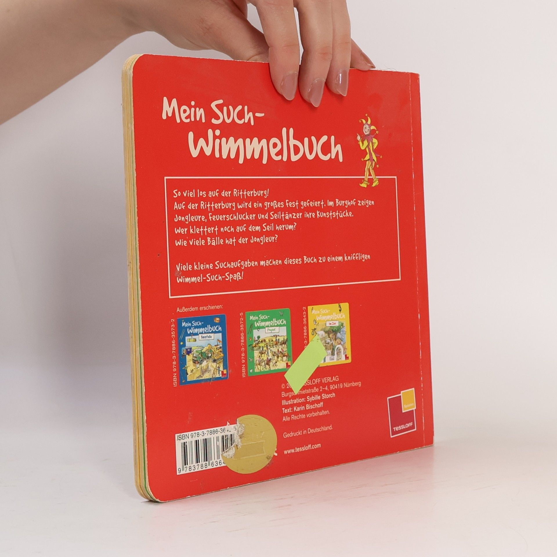 Sybille Storch Mein Such-Wimmelbuch Ritterburg