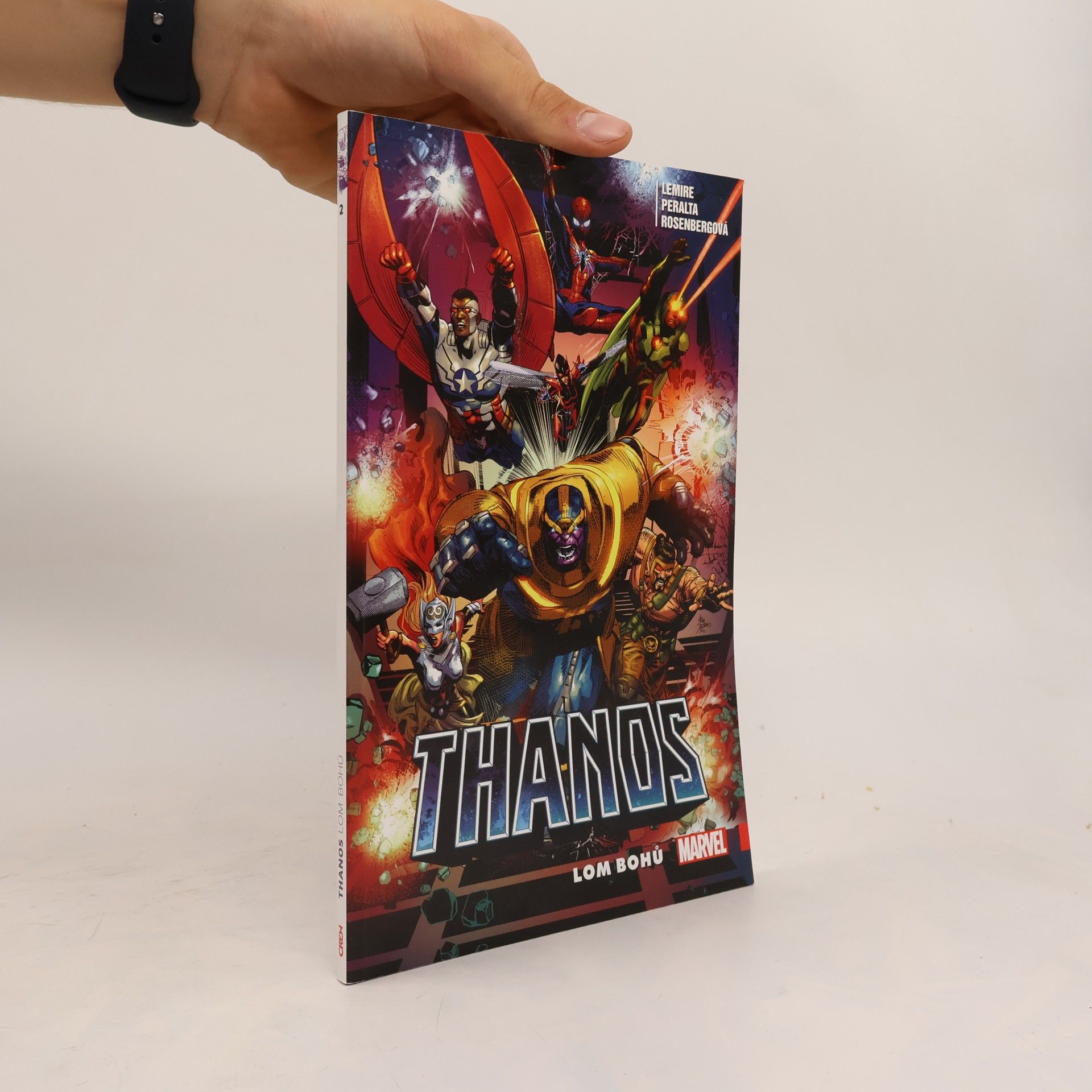 Jeff Lemire Thanos. Lom bohů