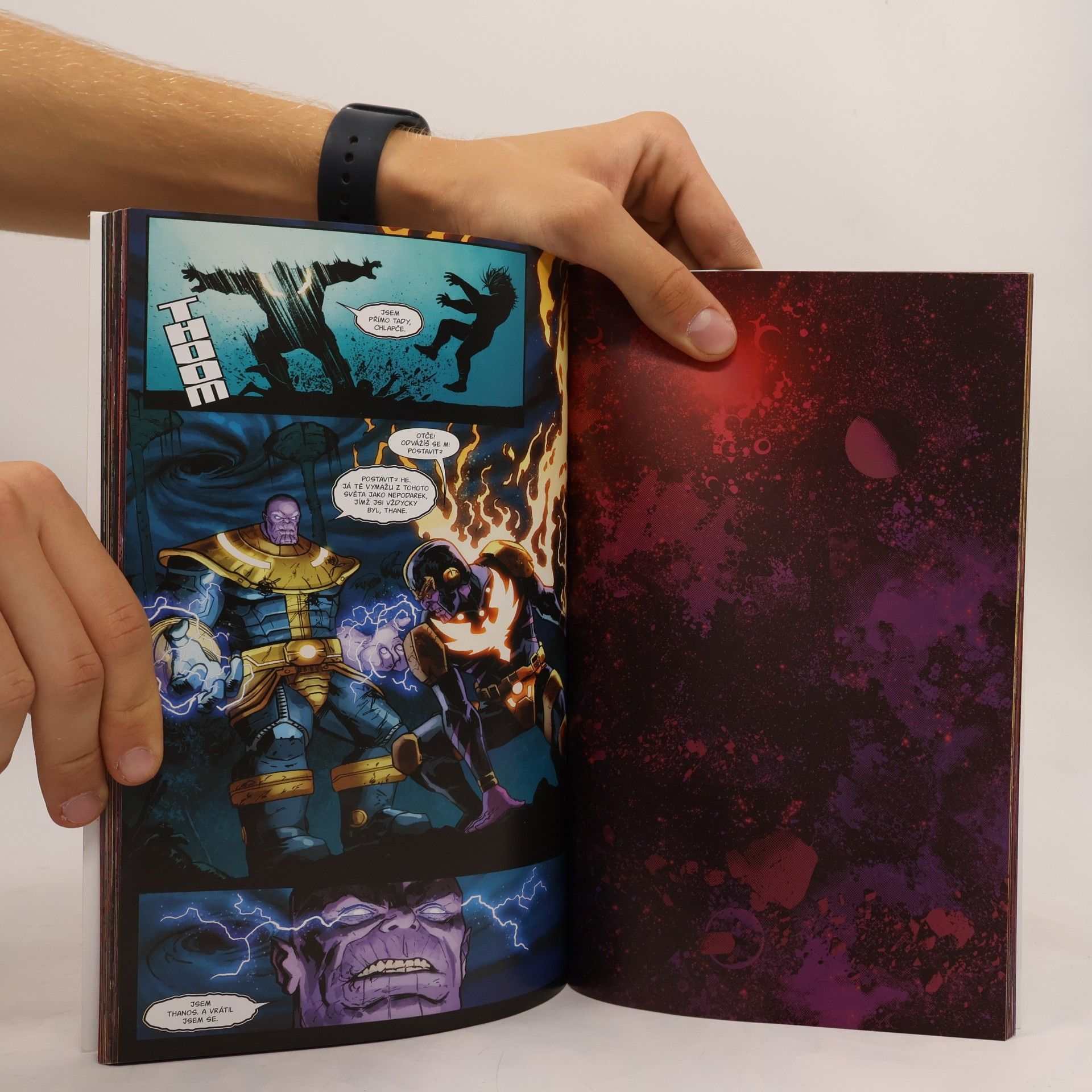 Jeff Lemire Thanos. Lom bohů