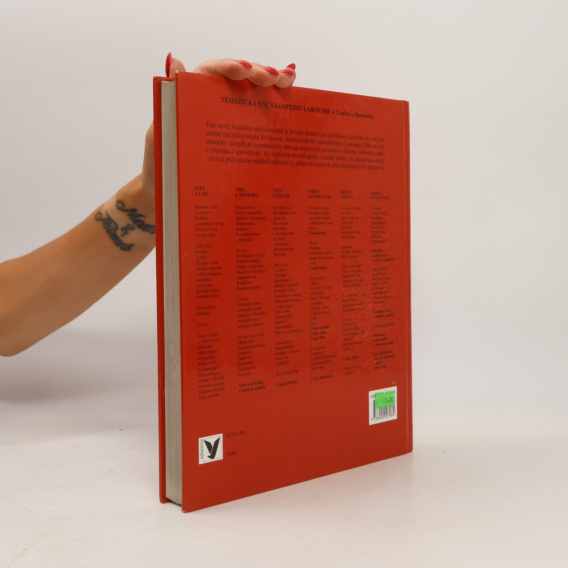 Various authors Tematická encyklopedie Larousse. Sv. 4, Umění a literatura Umění a literatur