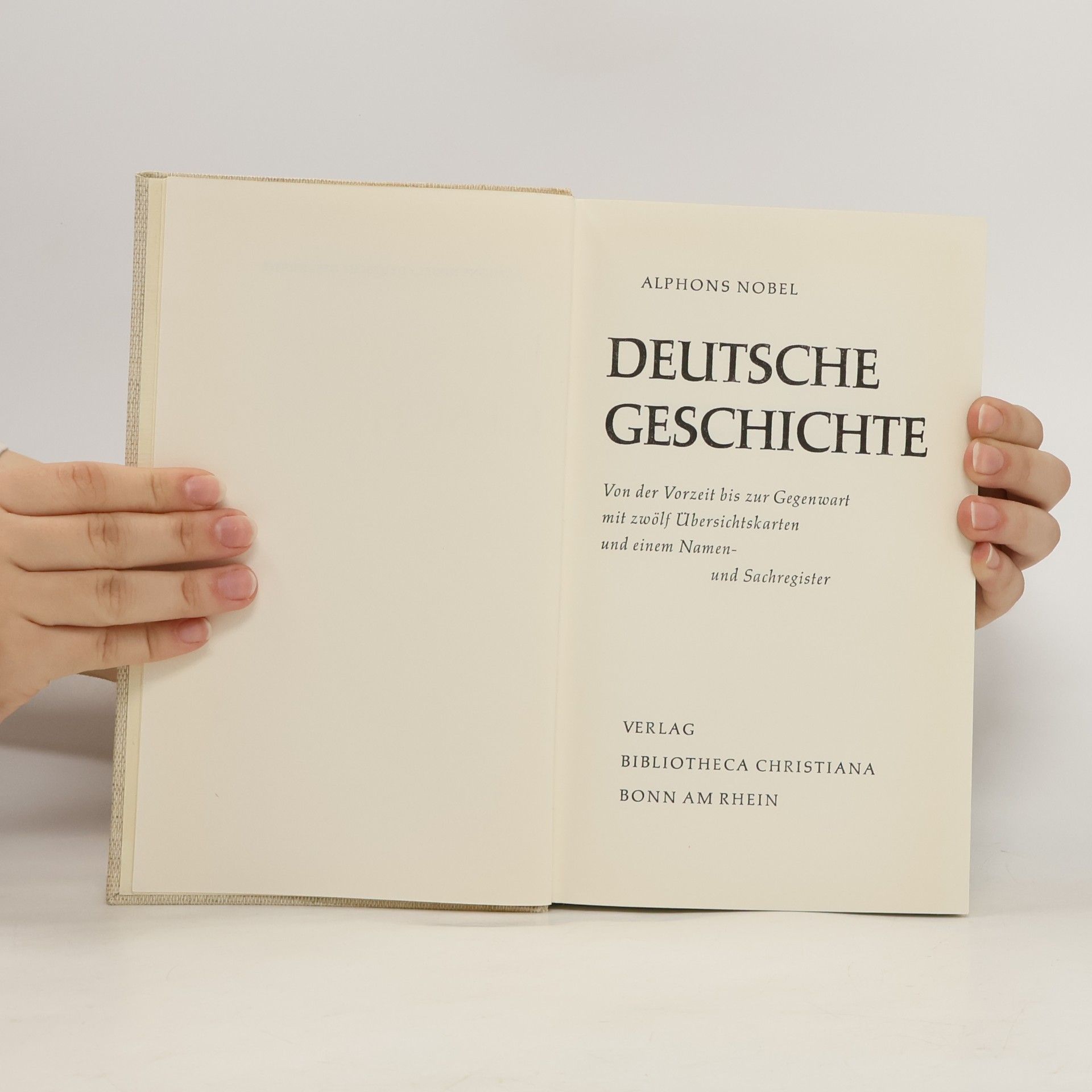 Alphons Nobel Deutsche Geschichte