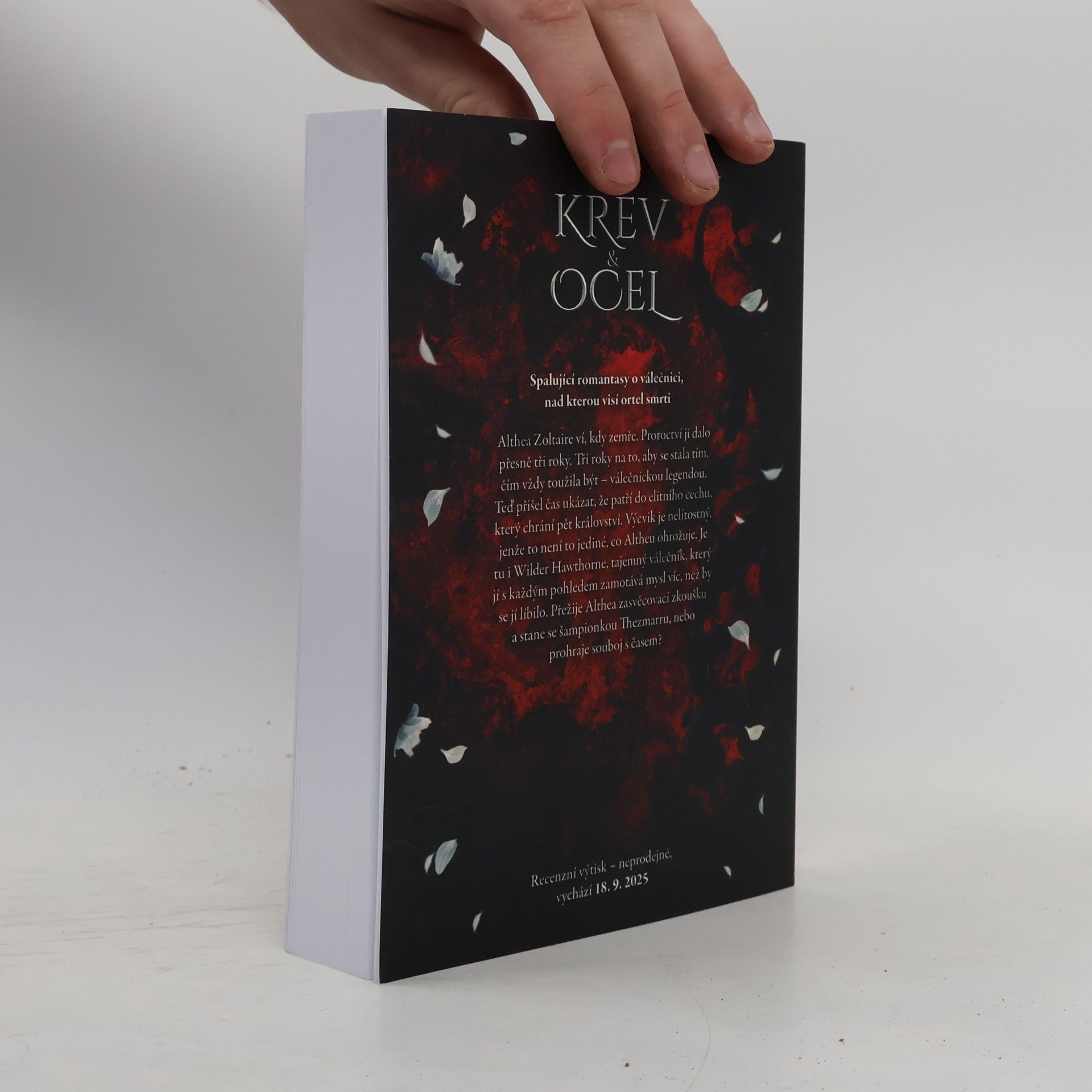Helen Scheuerer Krev a ocel (recenzní výtisk)