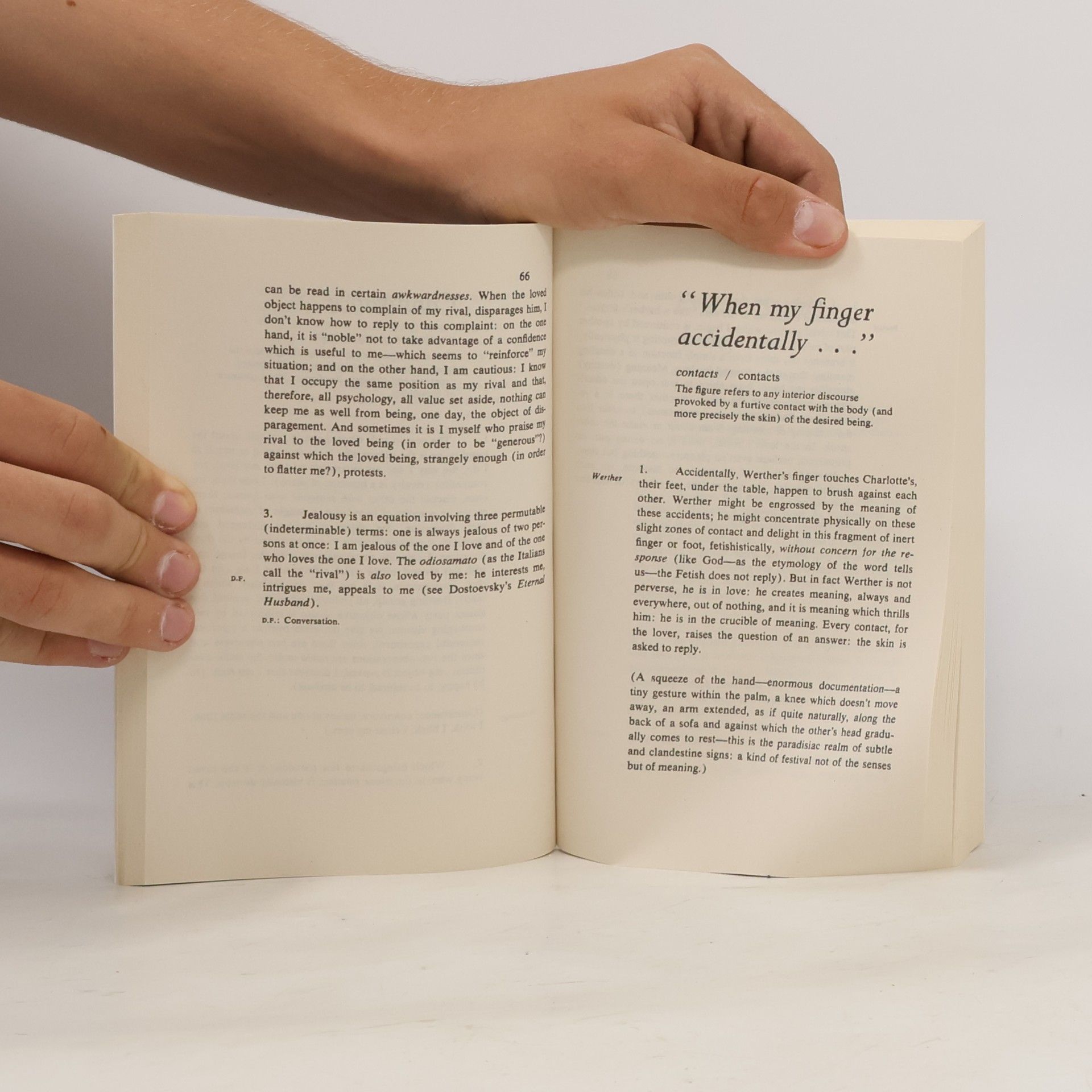 Roland Barthes A Lover's Discourse