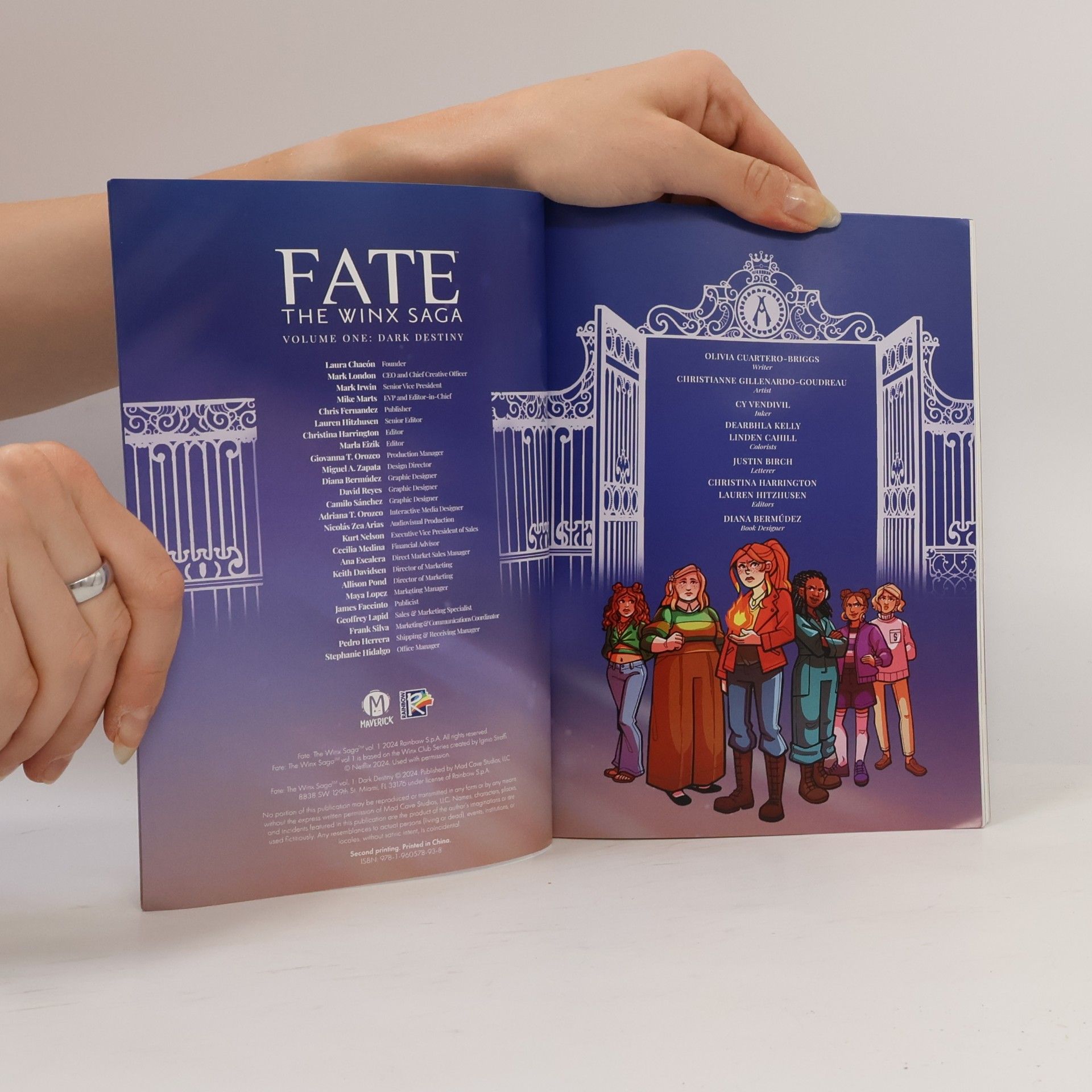 Olivia Cuartero-Briggs Fate: The Winx Saga Vol.1