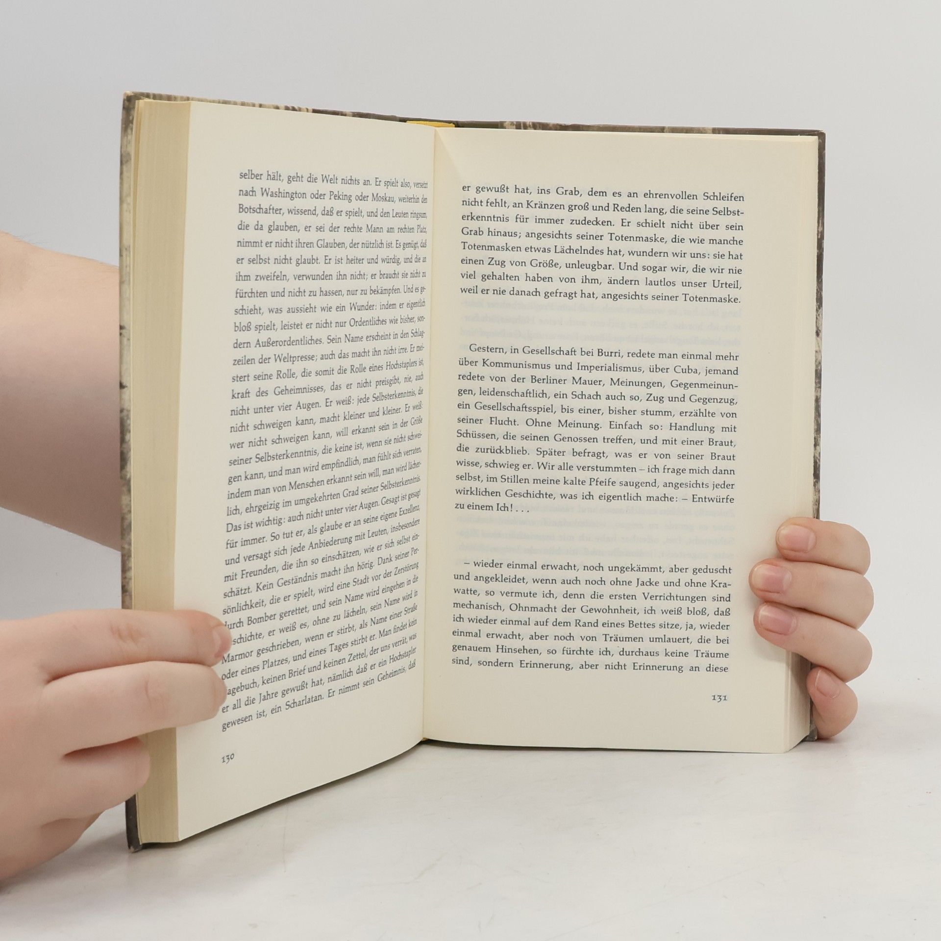 Max Frisch Mein Name sei Gantenbein