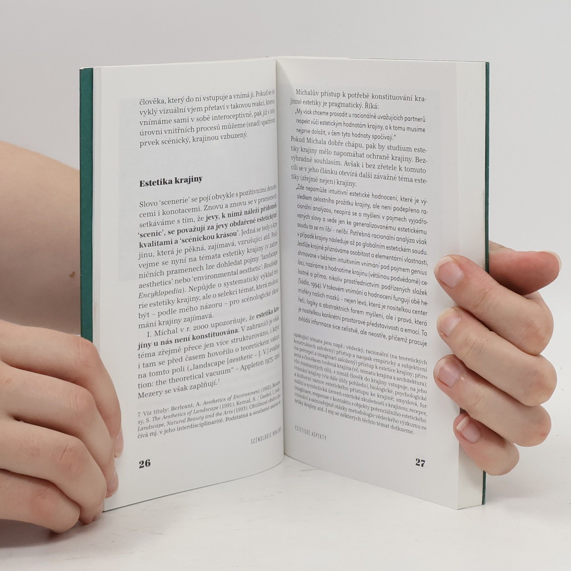 Josef Valenta Scénologie krajiny