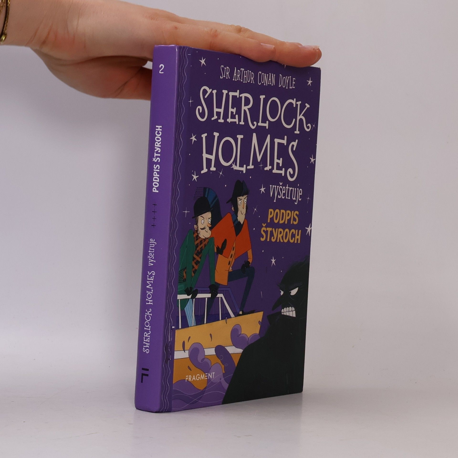 Arthur Conan Doyle Sherlock Holmes vyšetruje podpis štyroch