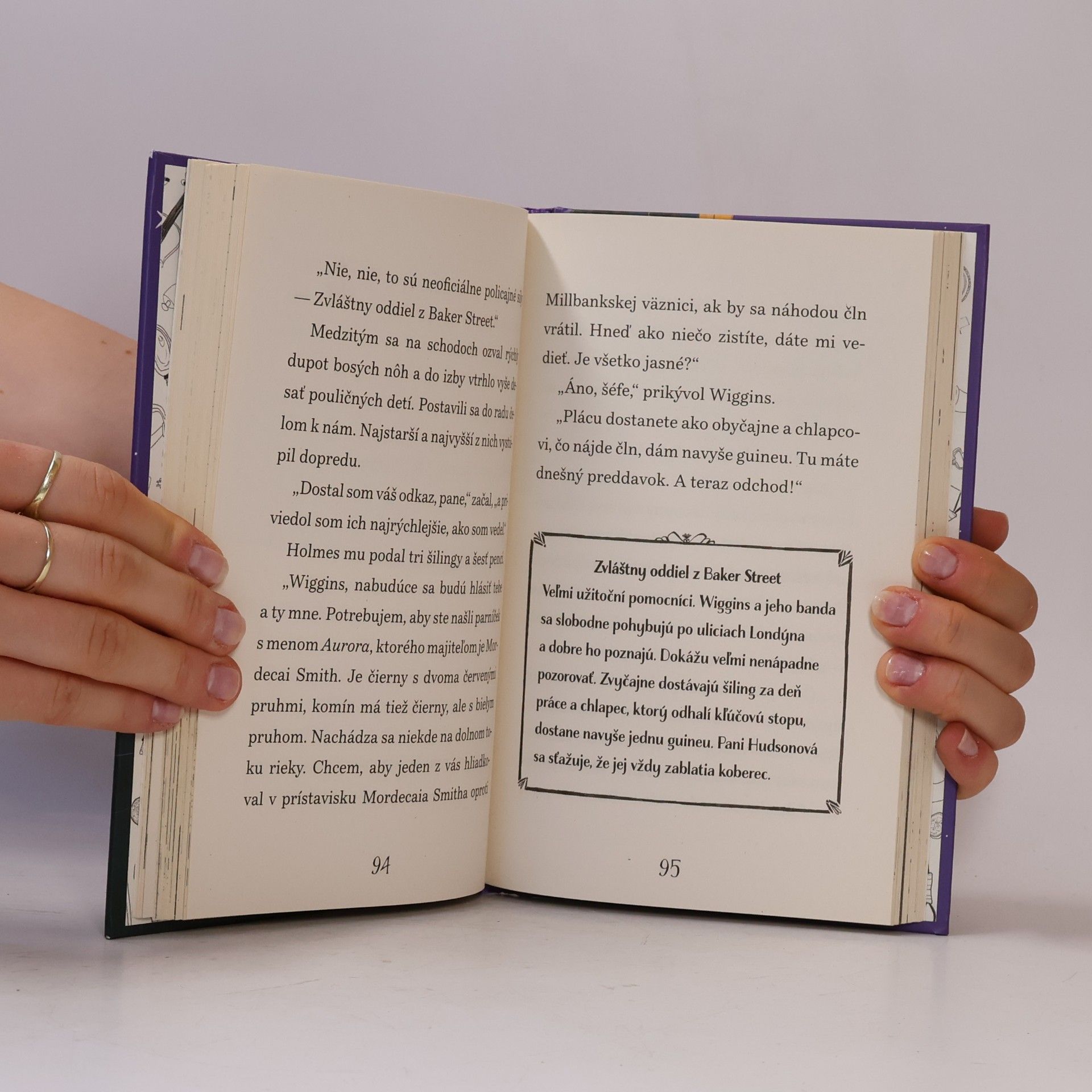 Arthur Conan Doyle Sherlock Holmes vyšetruje podpis štyroch