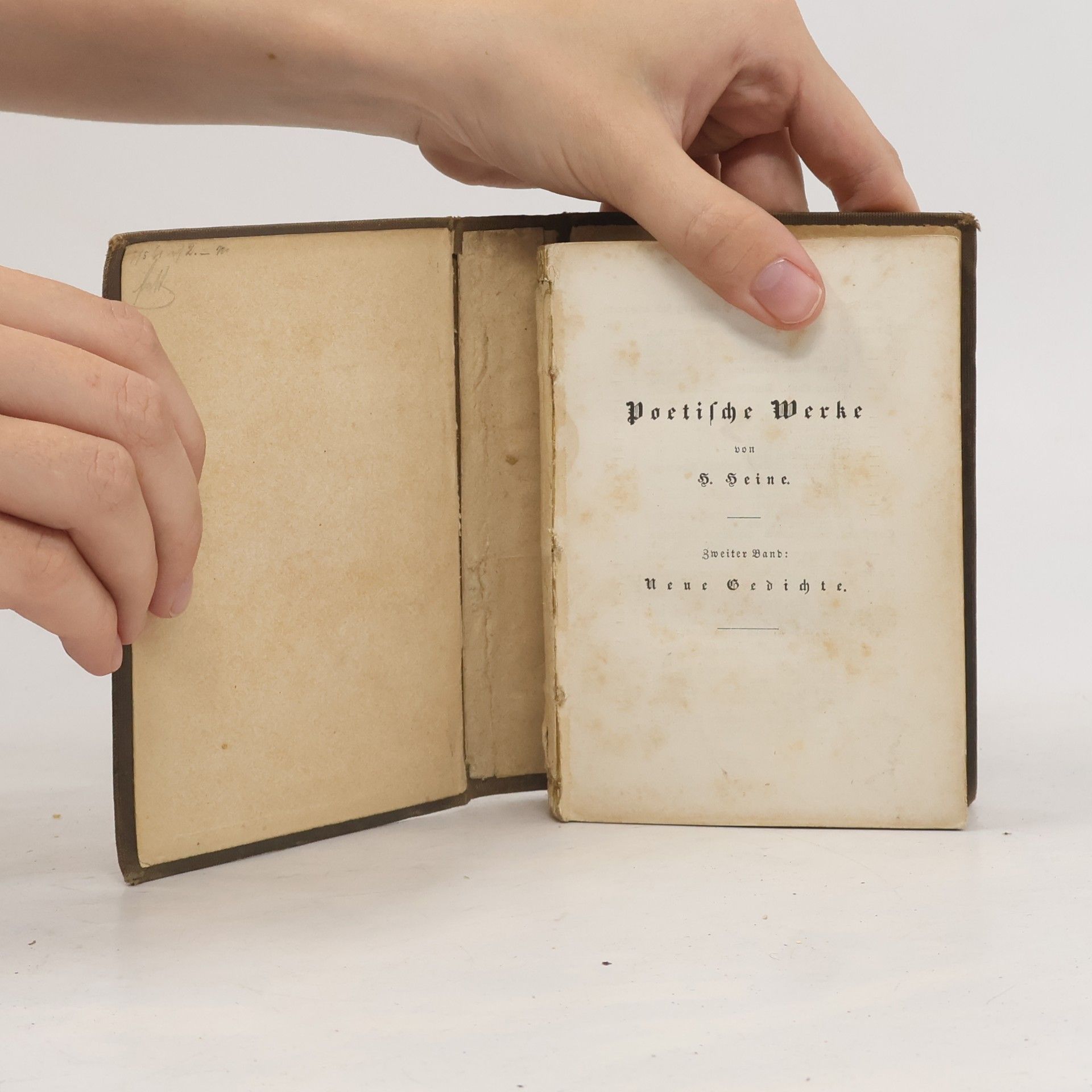 Heinrich Heine Poetische Werke II. Neue Gedichte