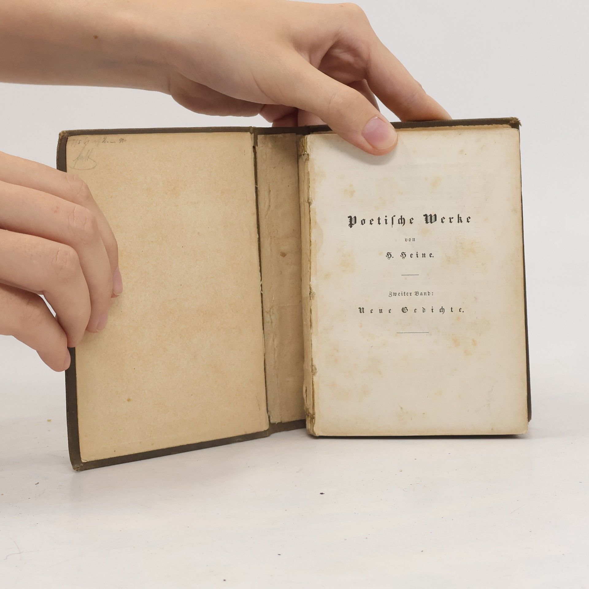 Heinrich Heine Poetische Werke II. Neue Gedichte