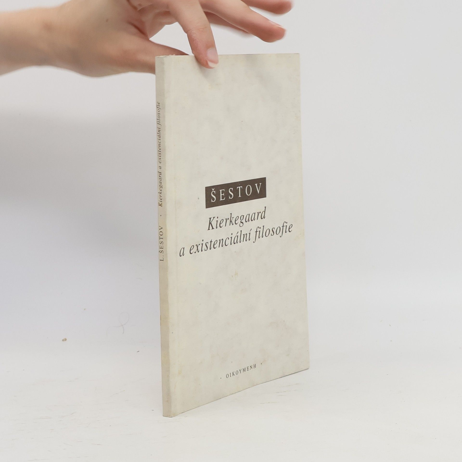 Lev Isaakovič Šestov Kierkegaard a existenciální filosofie