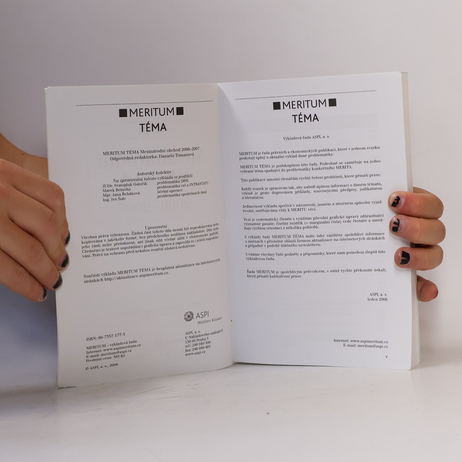 Svatopluk Galočík Mezinárodní obchod