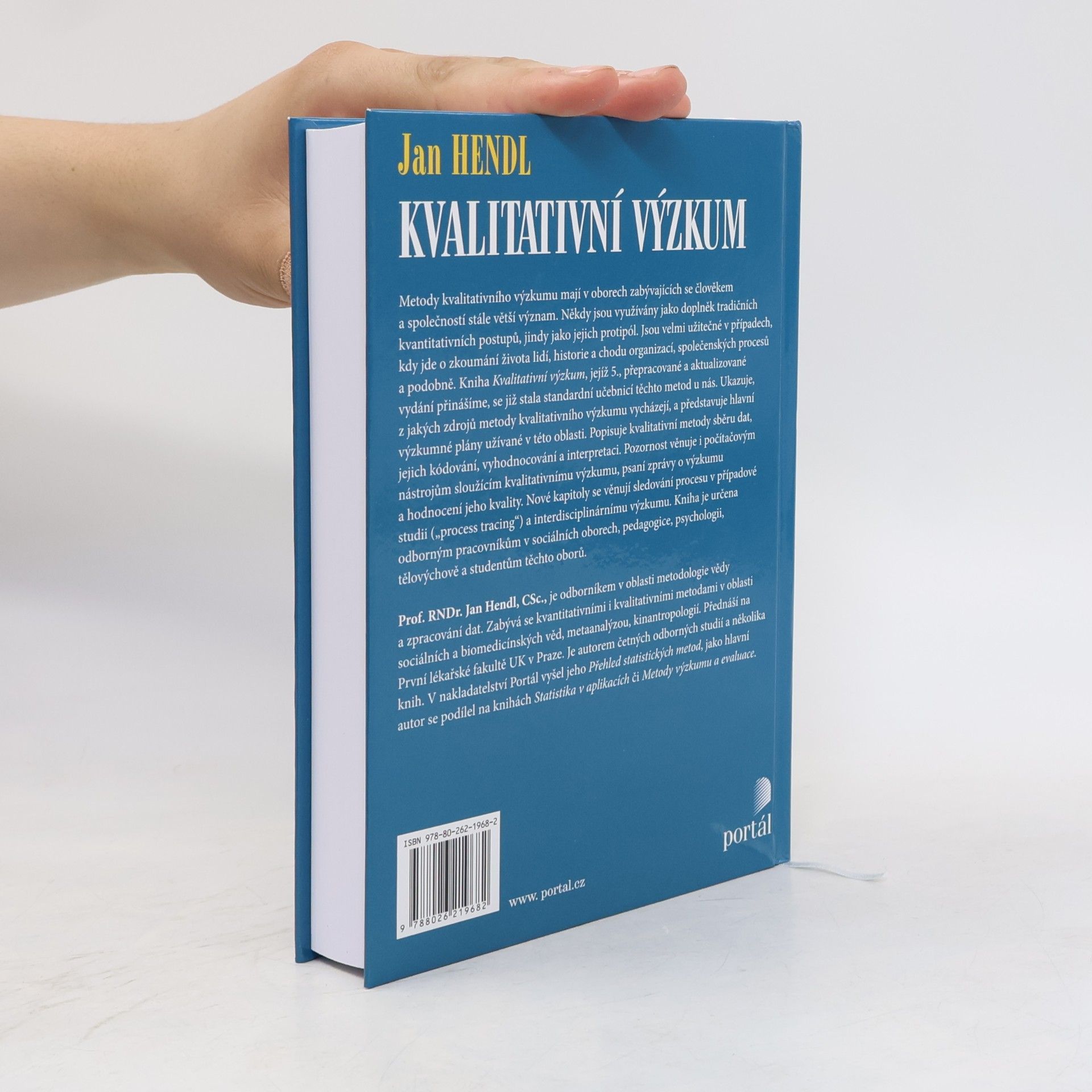 Jan Hendl Kvalitativní výzkum