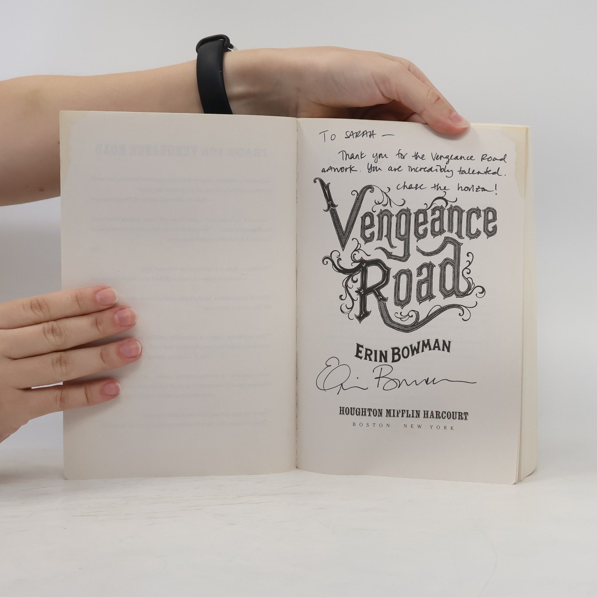 Erin Bowman Vengeance Road