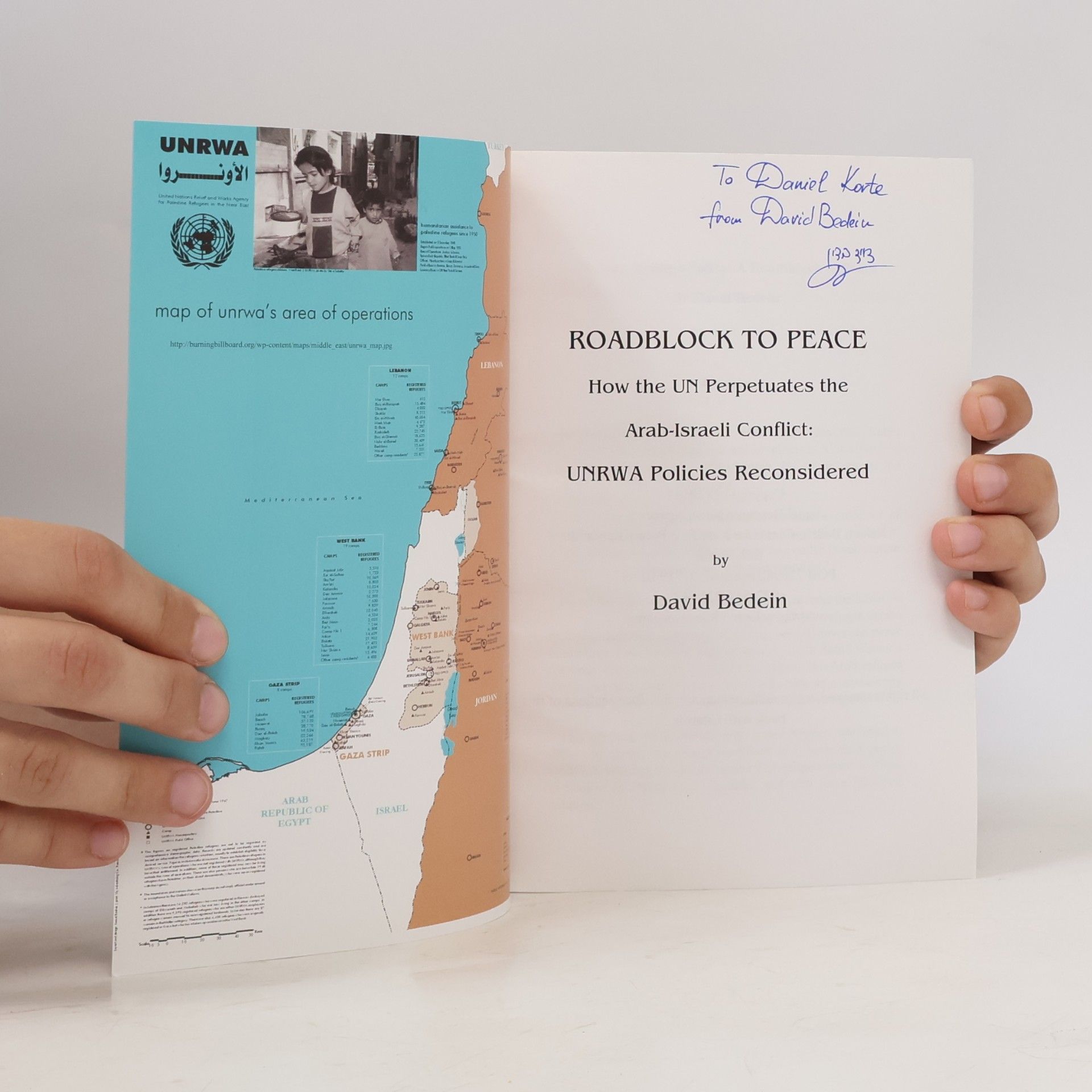 David Bedein Roadblock to Peace