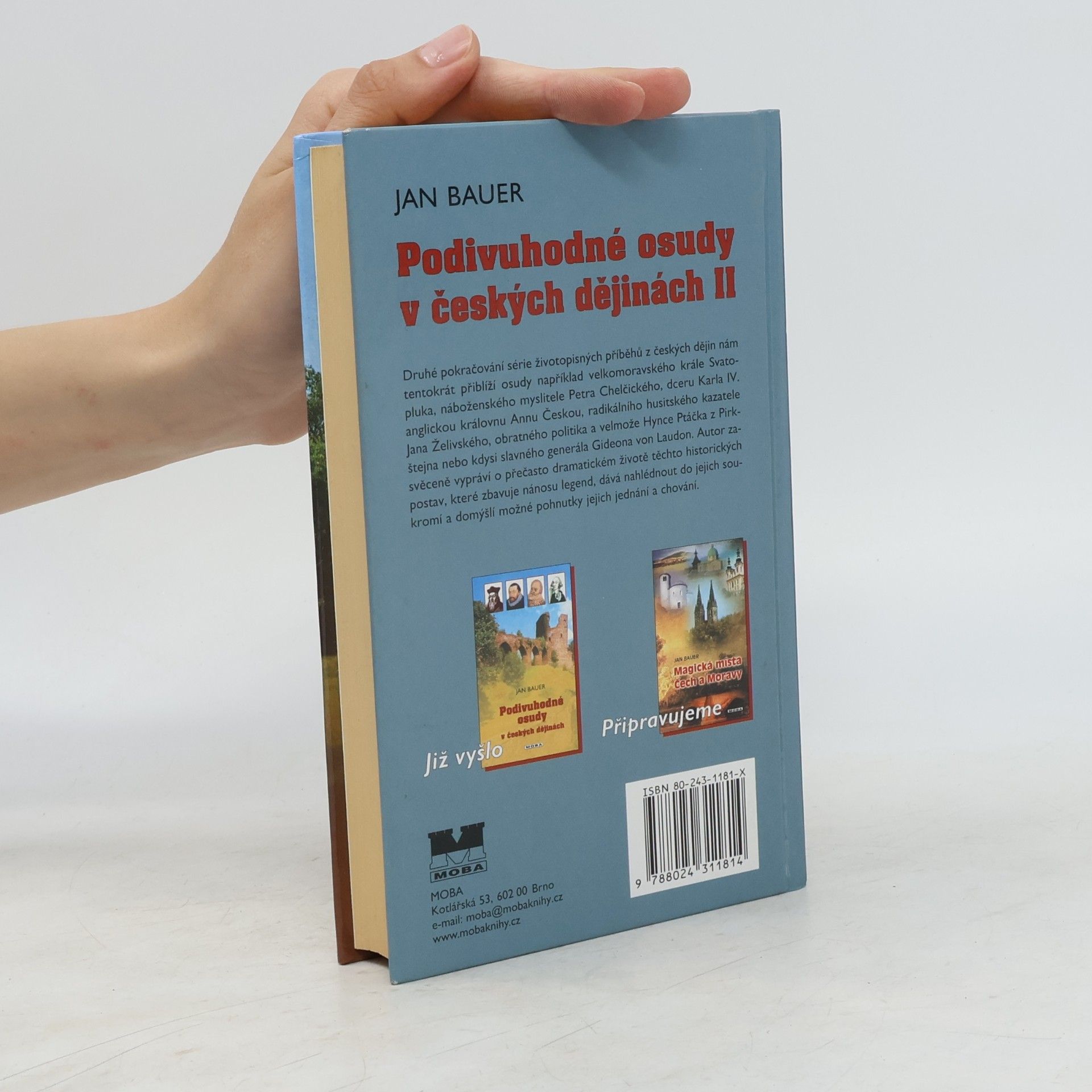 Jan Bauer Podivuhodné osudy v českých dějinách II