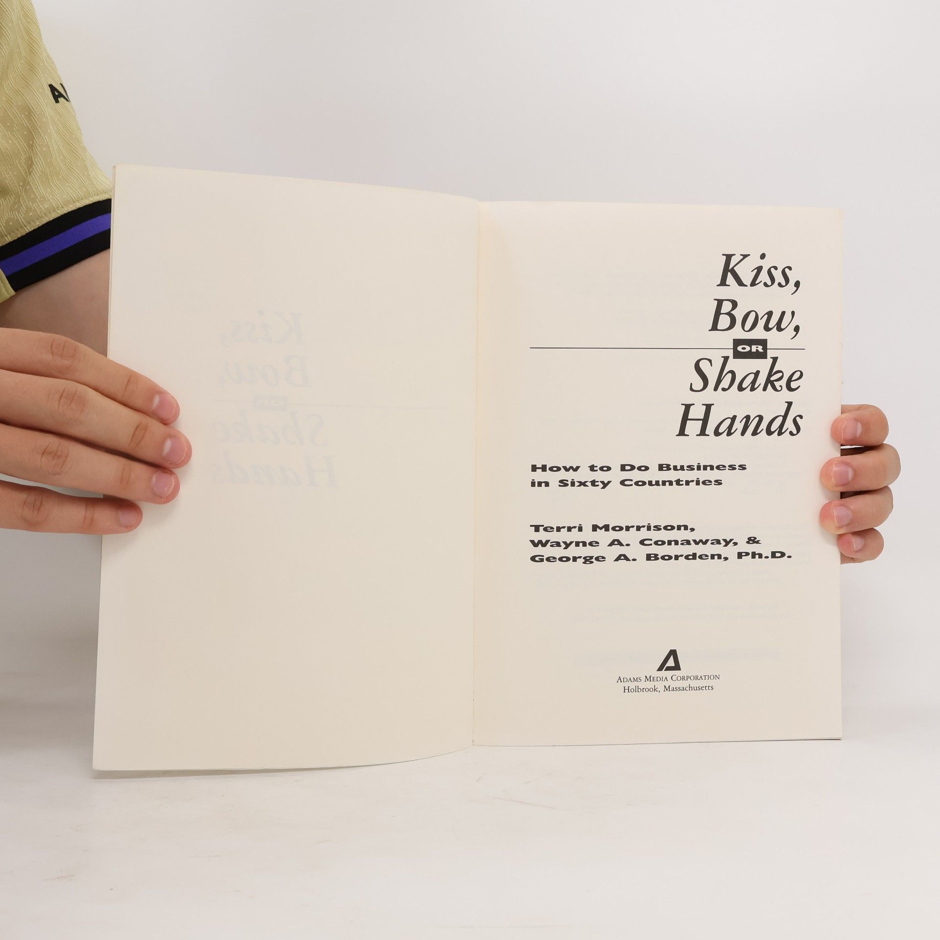 Terri Morrison Kiss, Bow, or Shake Hands