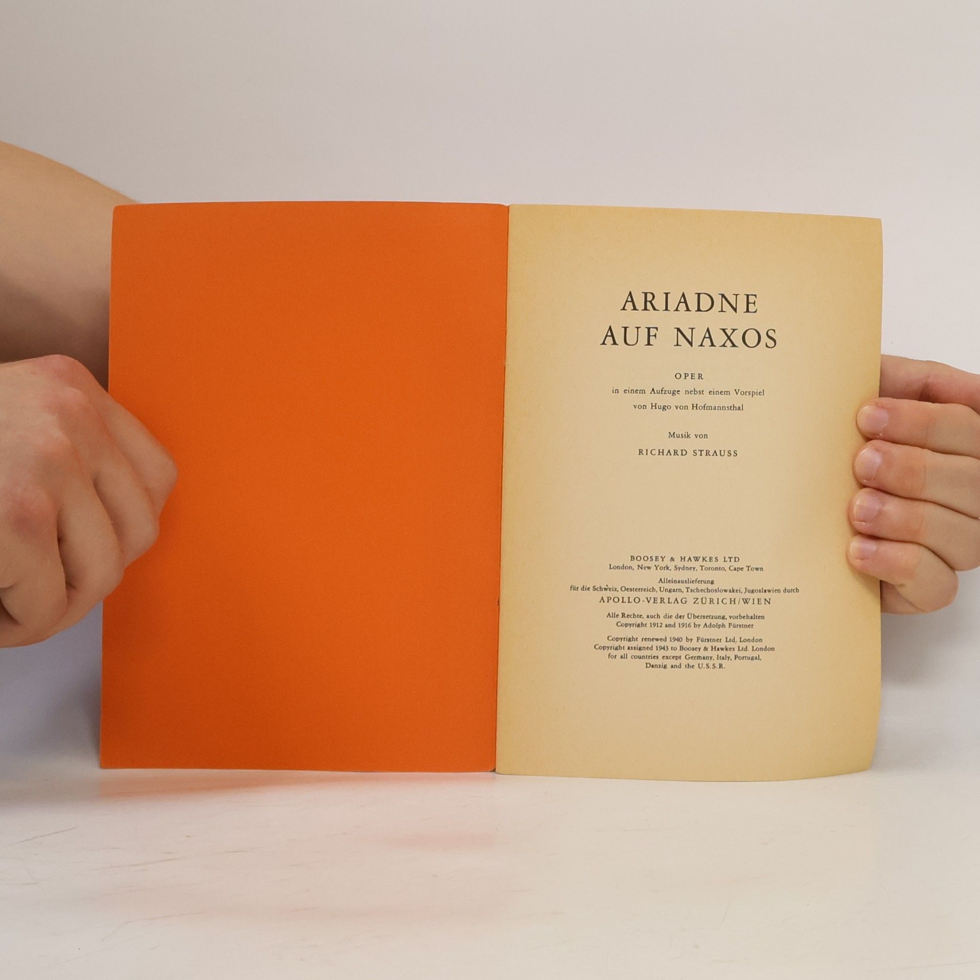 Richard Strauss Ariadne auf Naxos