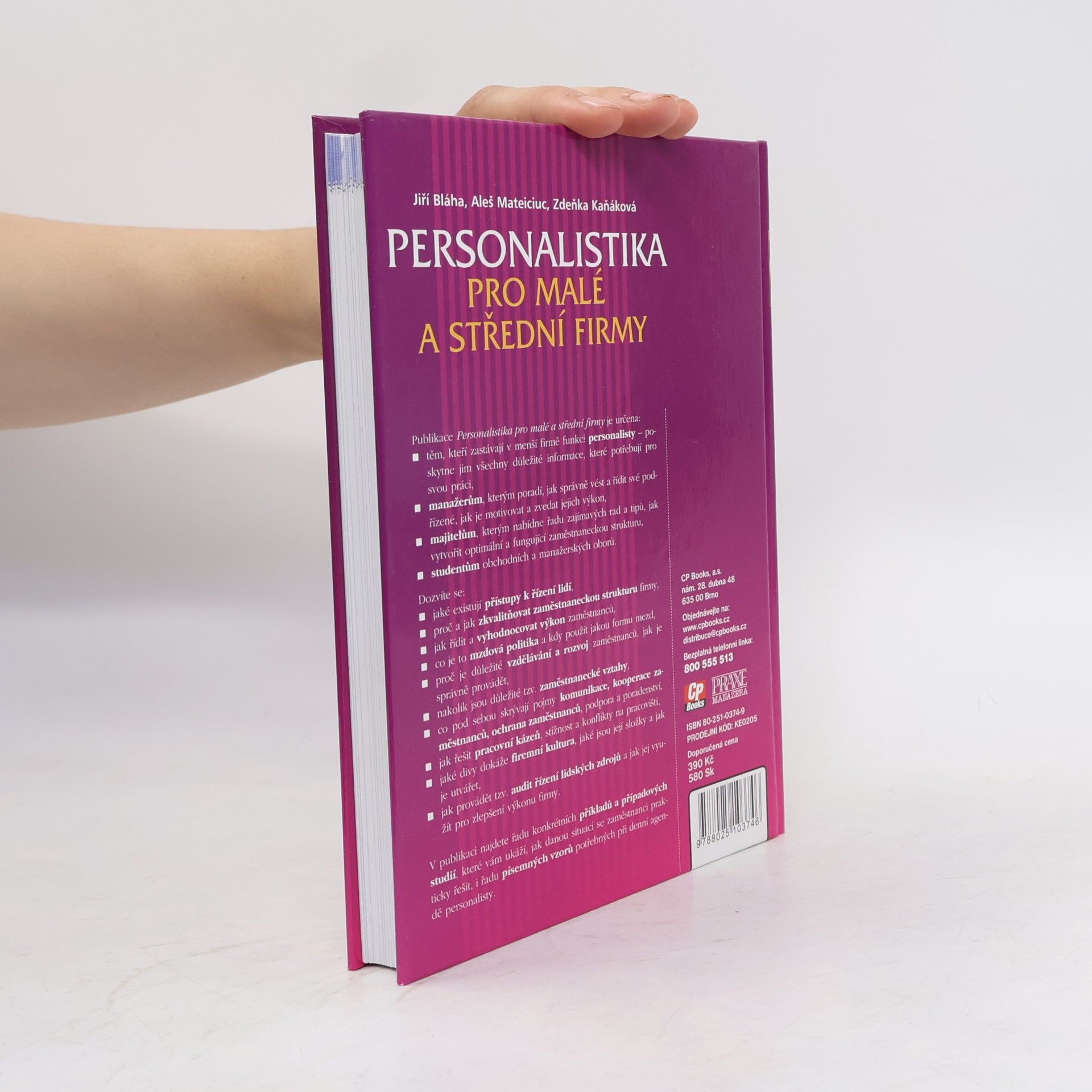 Jiří Bláha Personalistika pro malé a střední firmy
