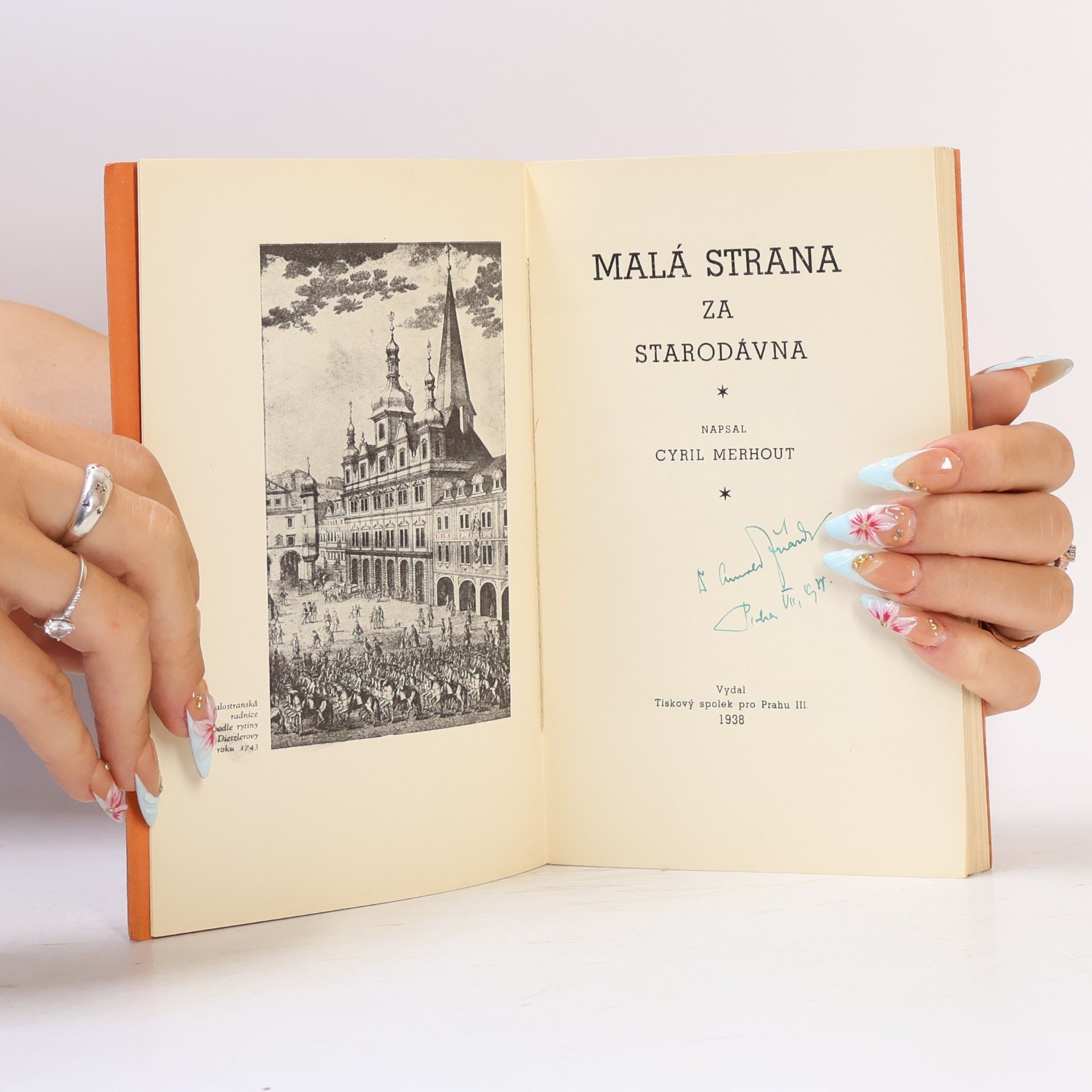 Cyril Merhout Malá Strana za starodávna