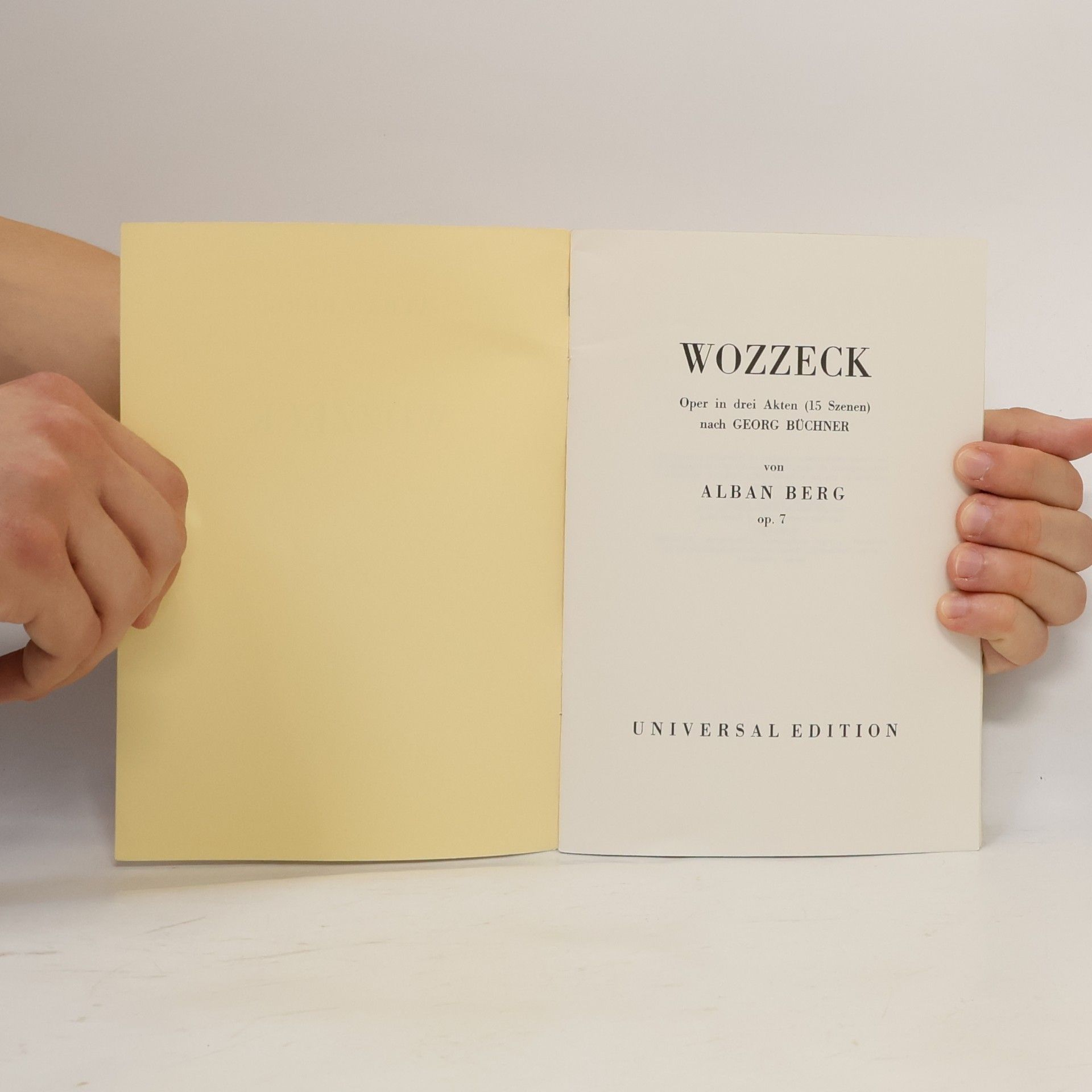 Alban Berg Wozzeck