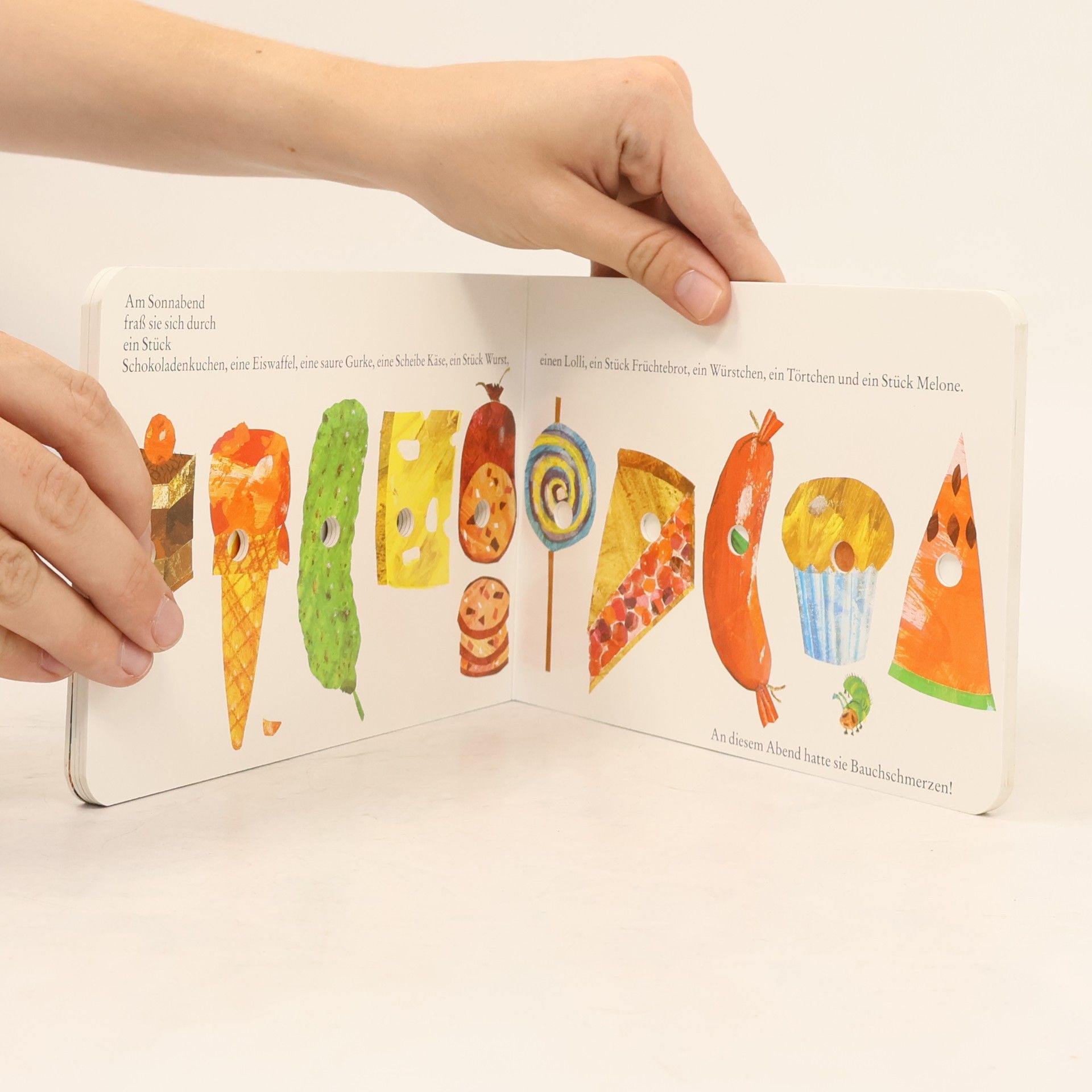 Eric Carle Die kleine Raupe Nimmersatt. Spielbilderbuch