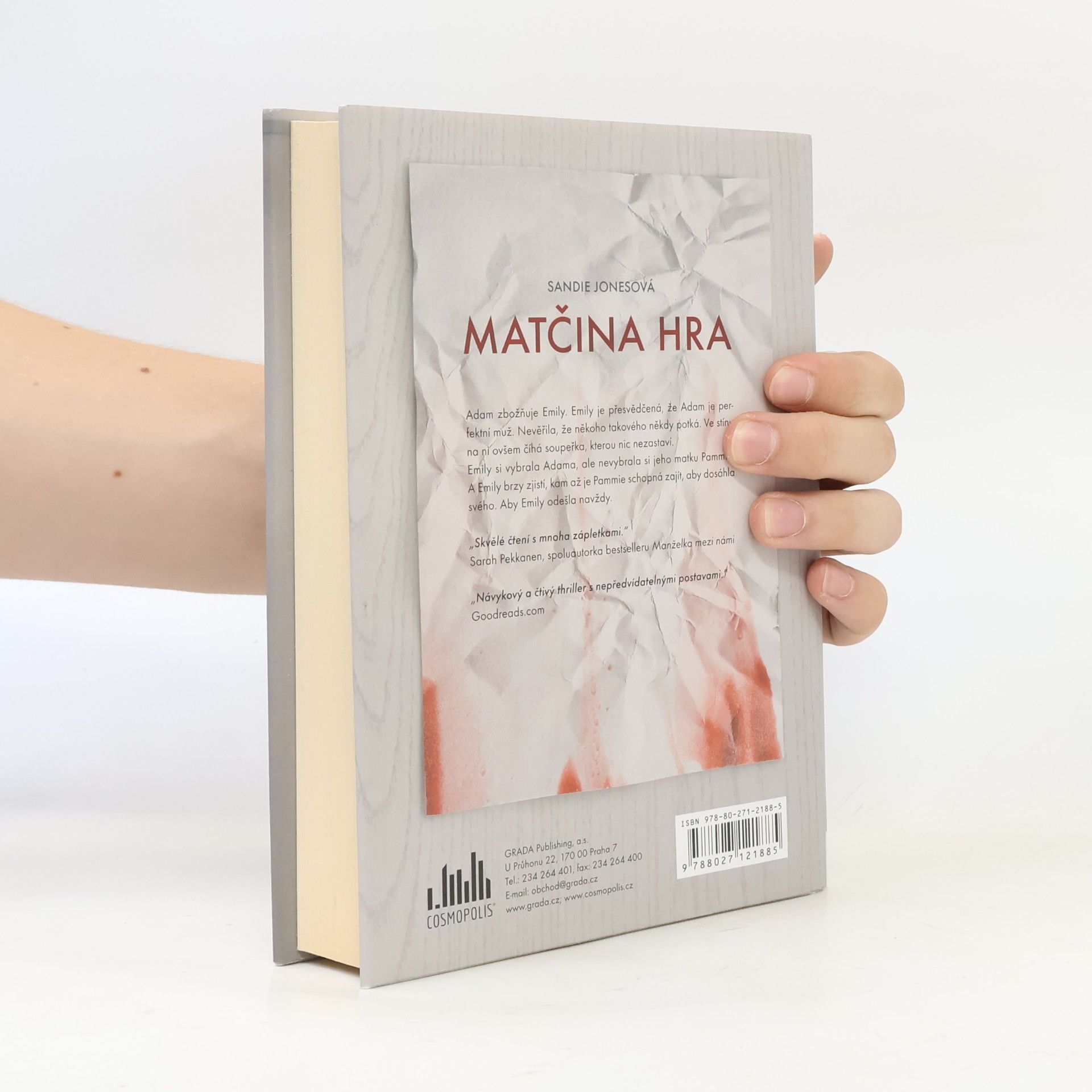 Sandie Jones Matčina hra. Pro svého syna udělá cokoliv