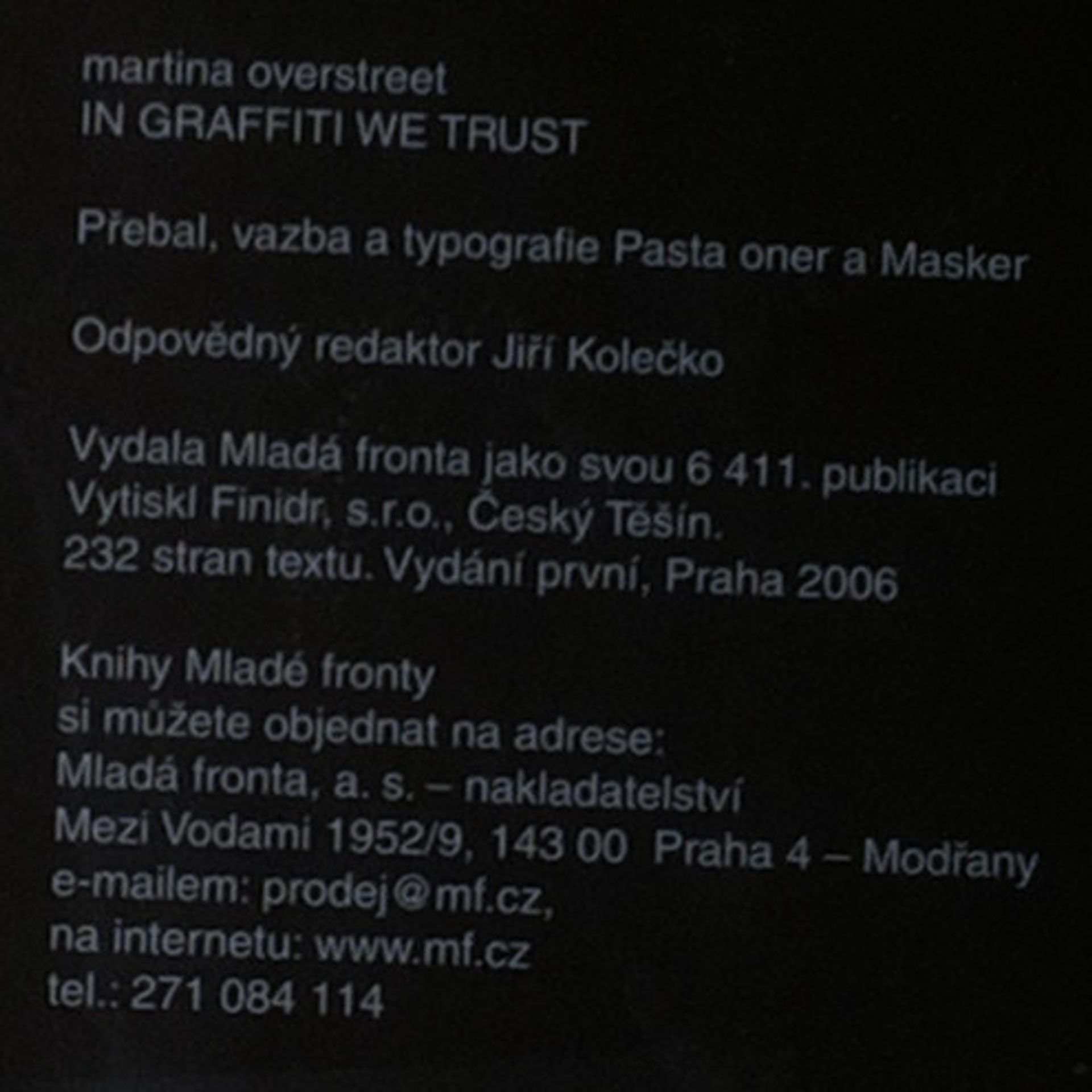 Martina Overstreet In Graffiti We Trust