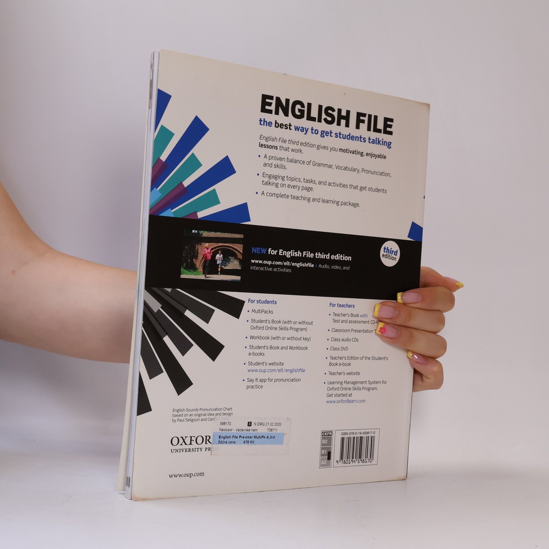 Clive Oxenden English file. Pre-intermediate multipack A : student's book A, workbook A