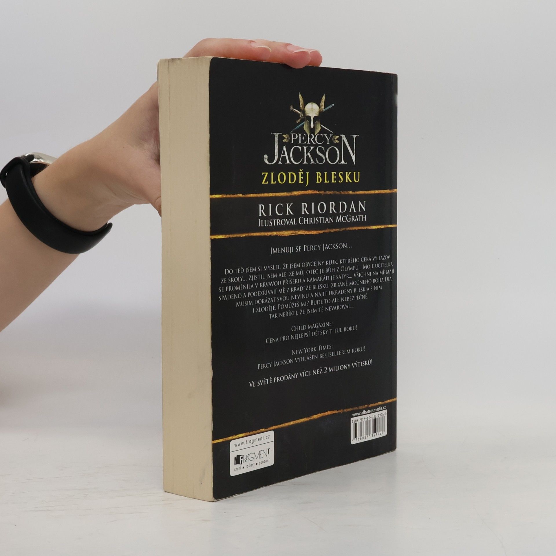 Rick Riordan Percy Jackson. Zloděj blesku