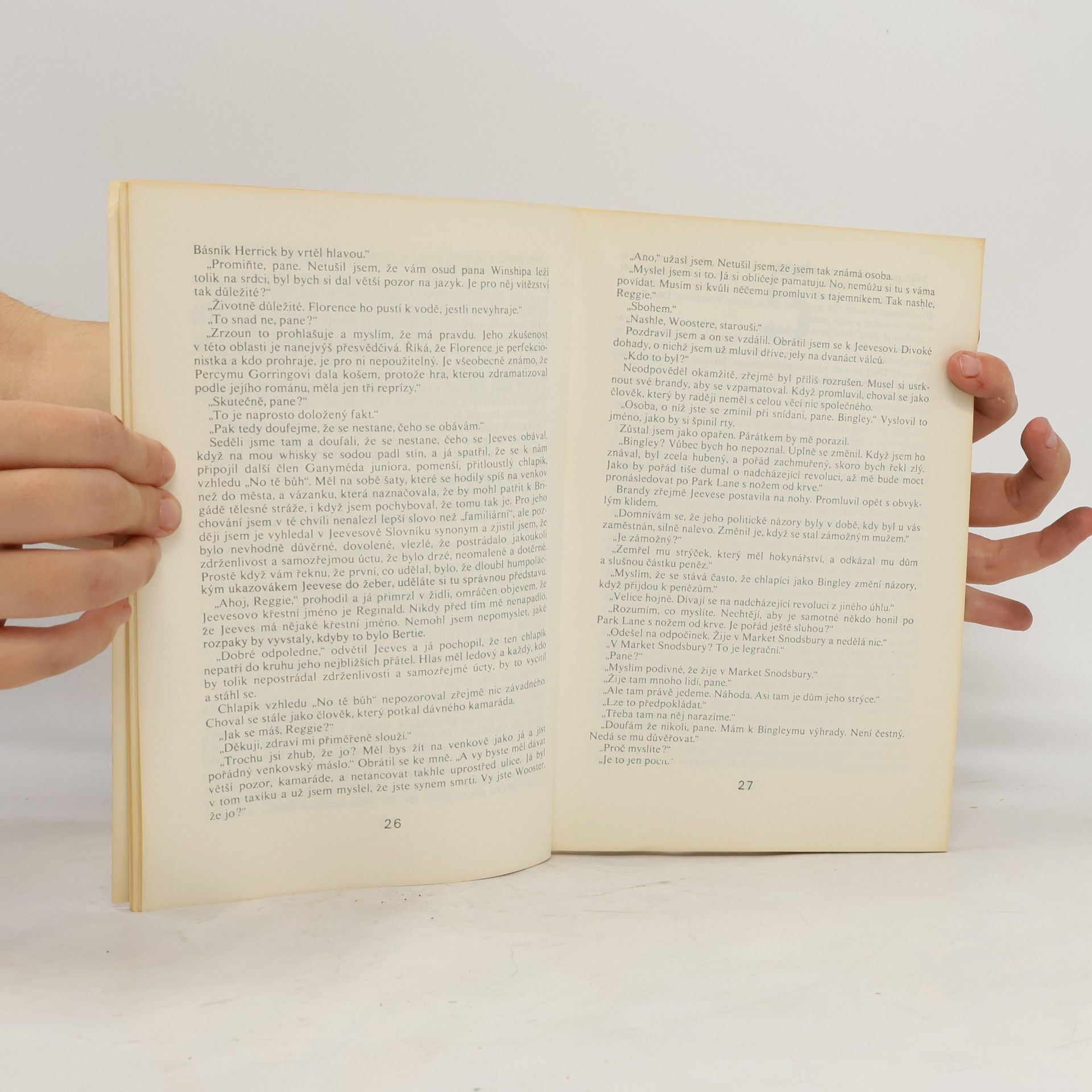 Pelham Wodehouse Vřelé díky, Jeevesi