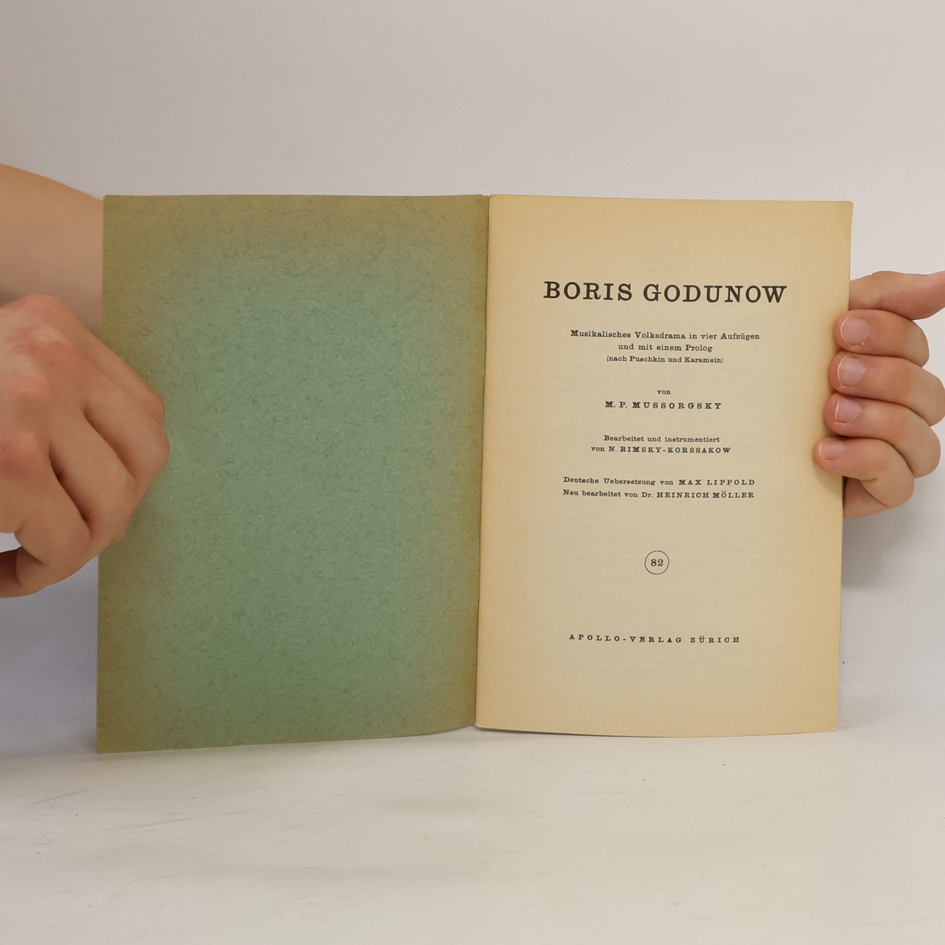 M. P. Mussorgsky Boris Godunow