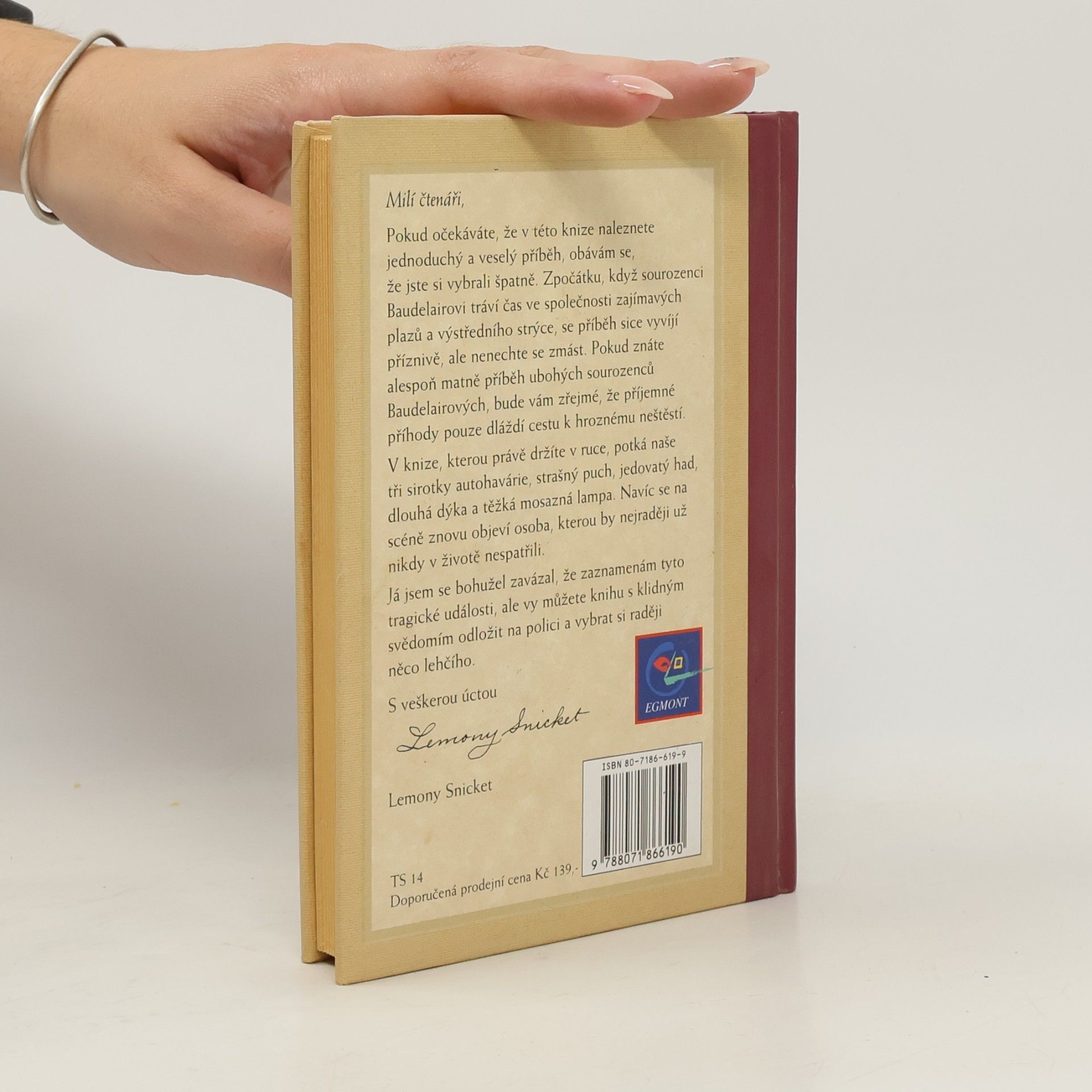 Lemony Snicket Řada nešťastných příhod. Kniha druhá. Temné terárium