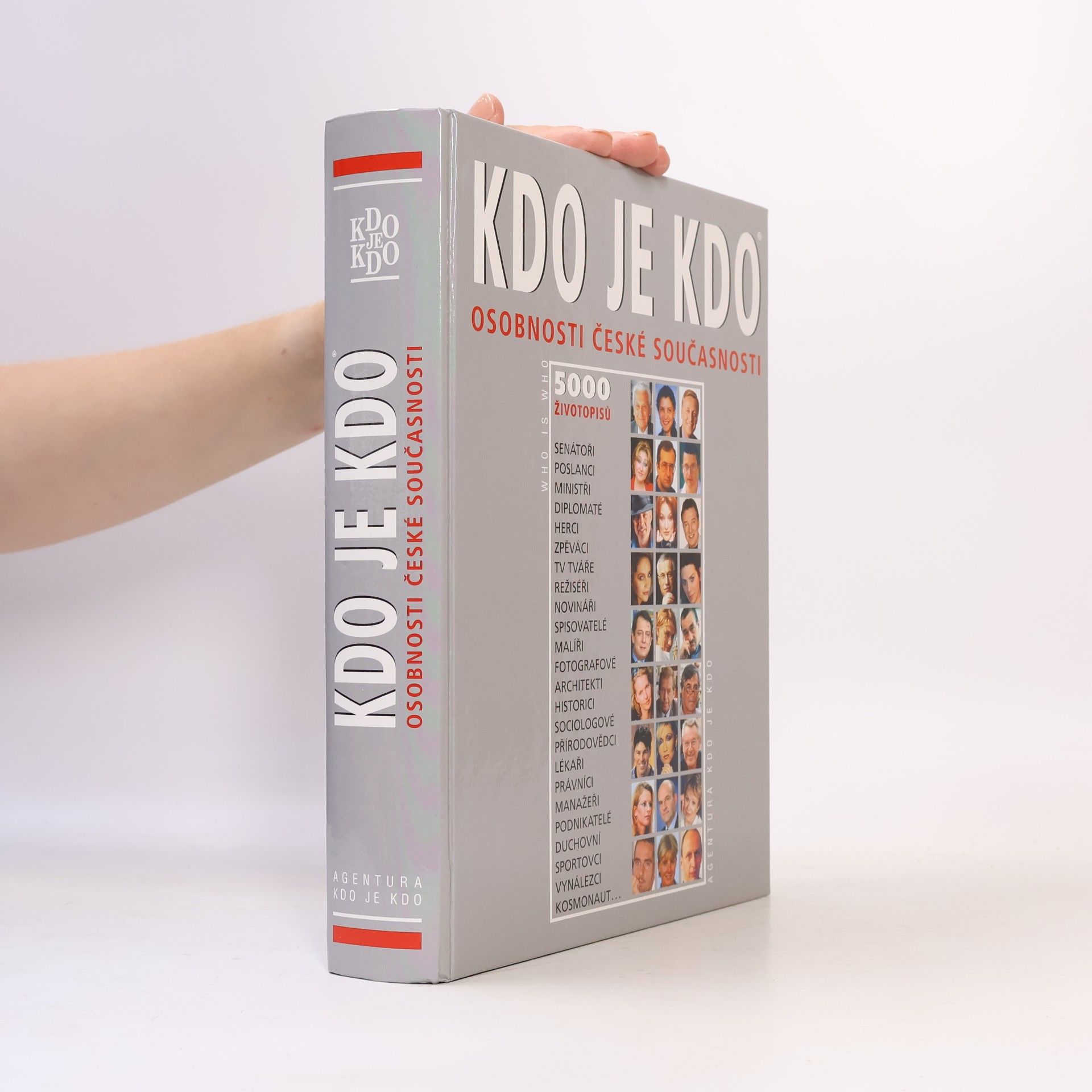 Michael Třeštík Kdo je kdo = Who is who. Ssobnosti české současnosti. 5000 životopisů
