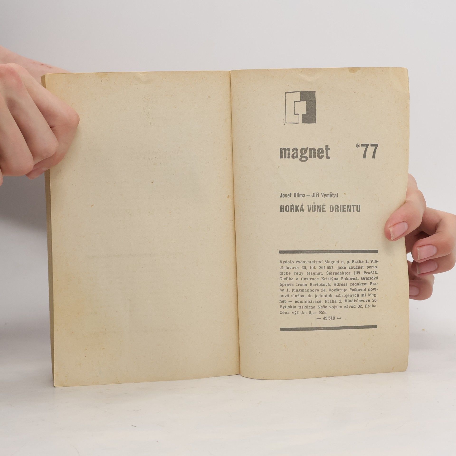 Josef Klíma Hořká vůně Orientu