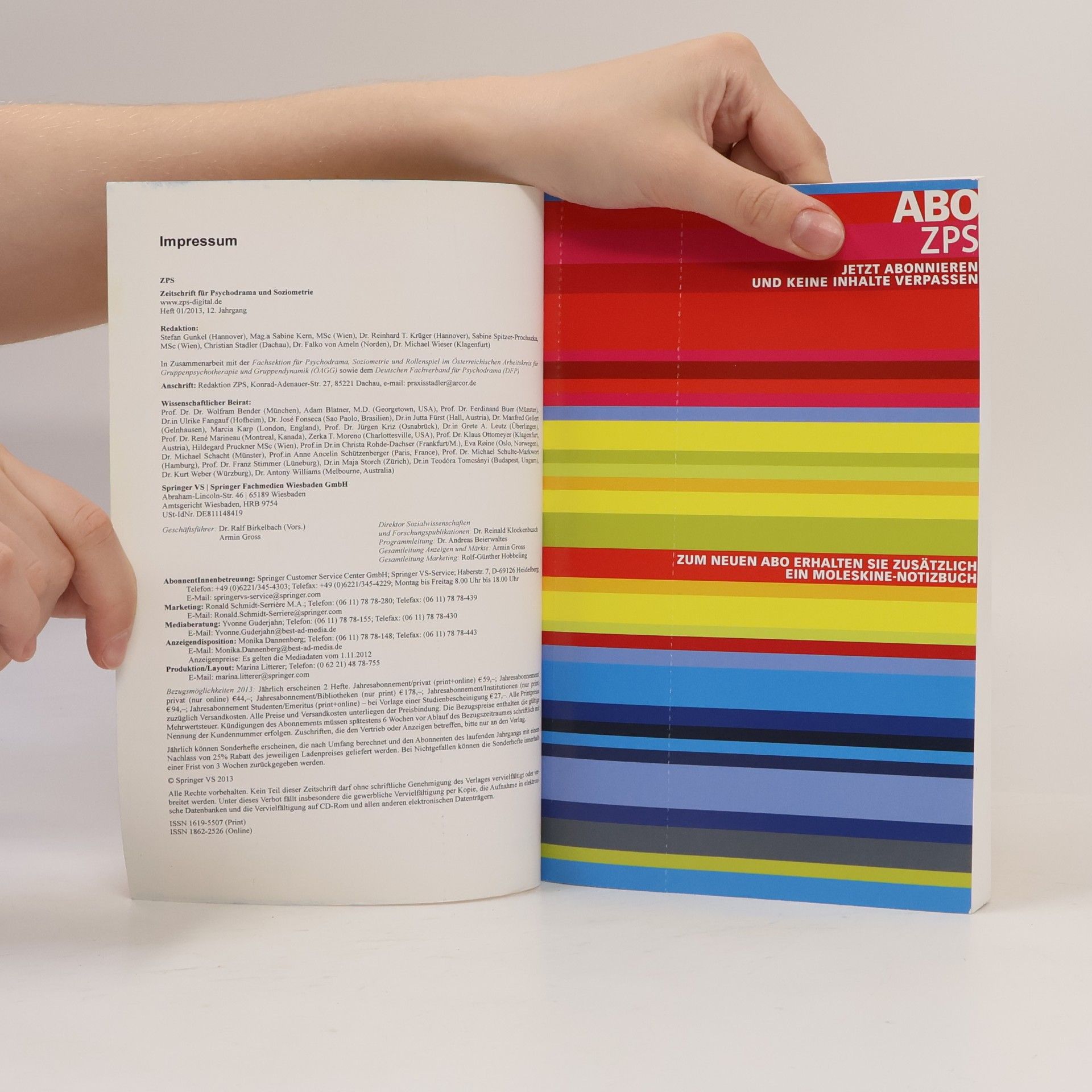 Auteurscollectief Zeitschrift für Psychodrama und Soziometrie