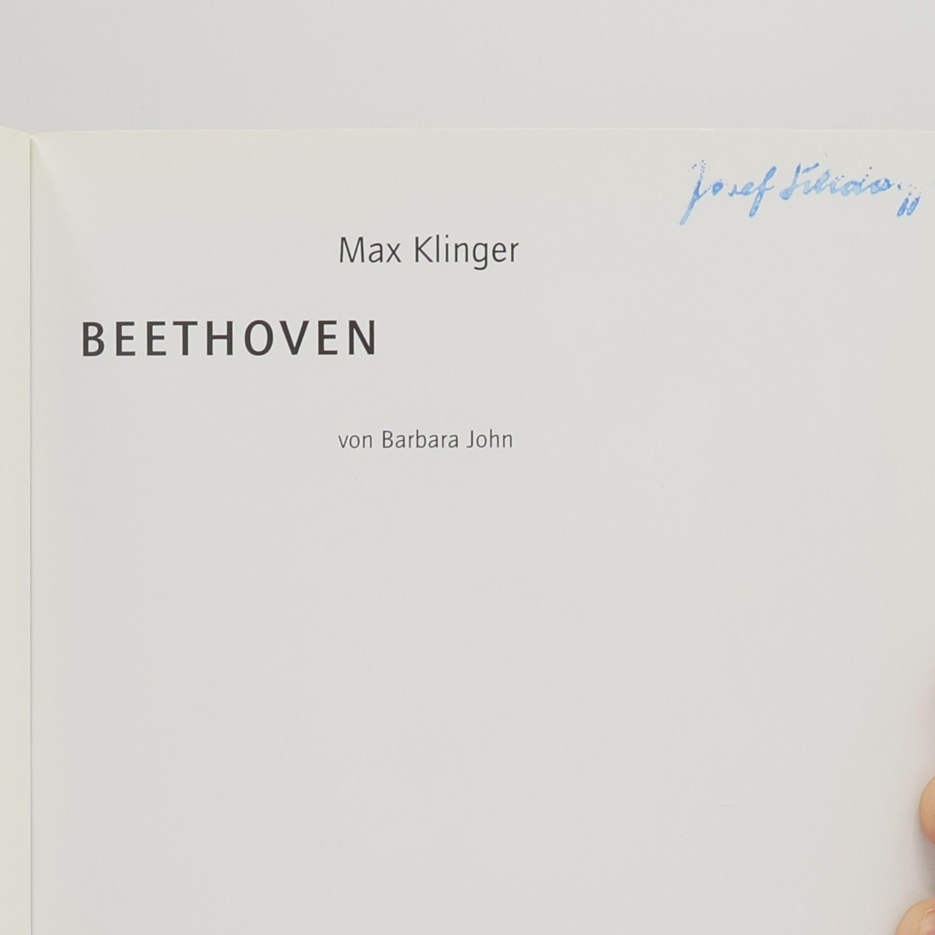 Barbara John Max Klinger, Beethoven
