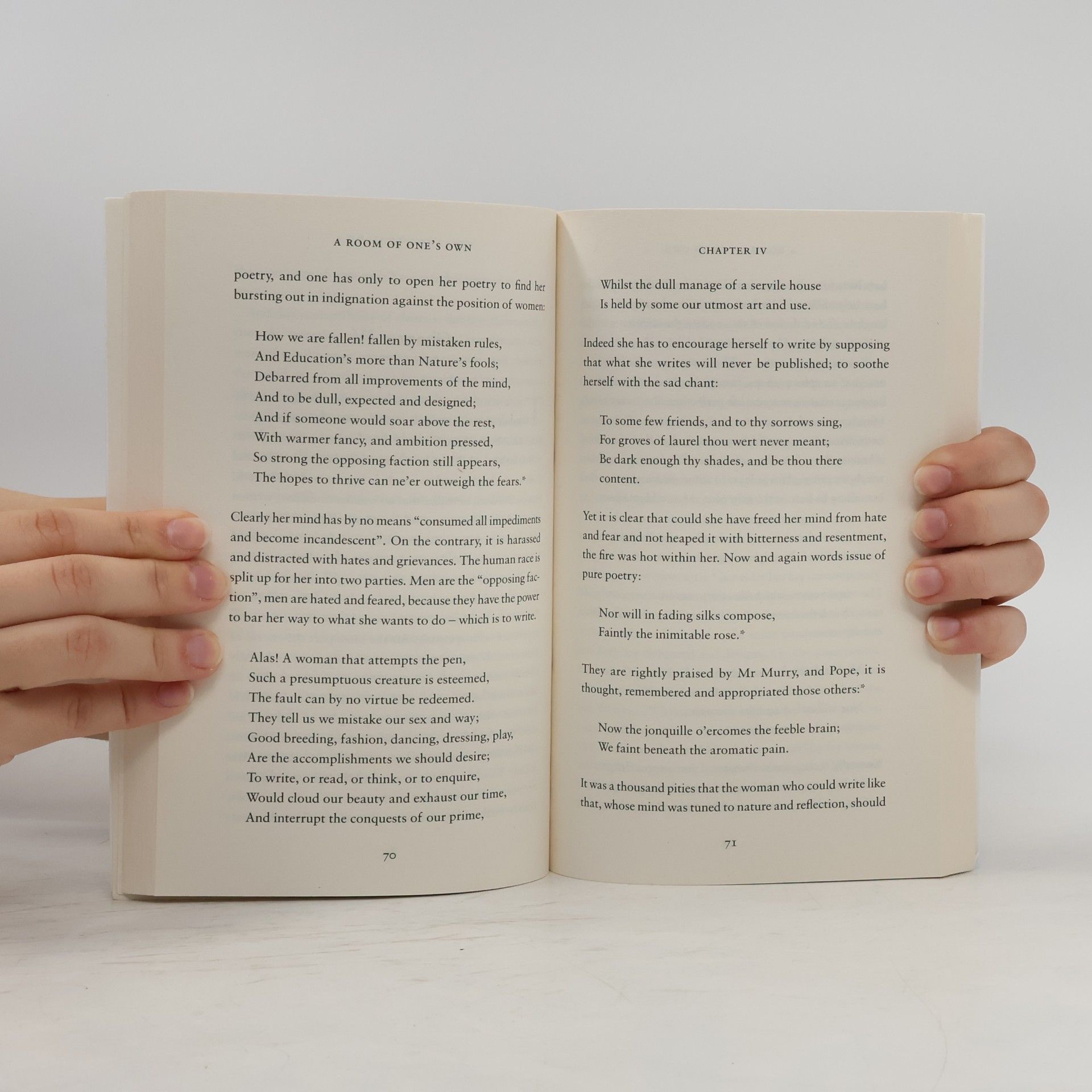 Virginia Woolf A Room of One's Own