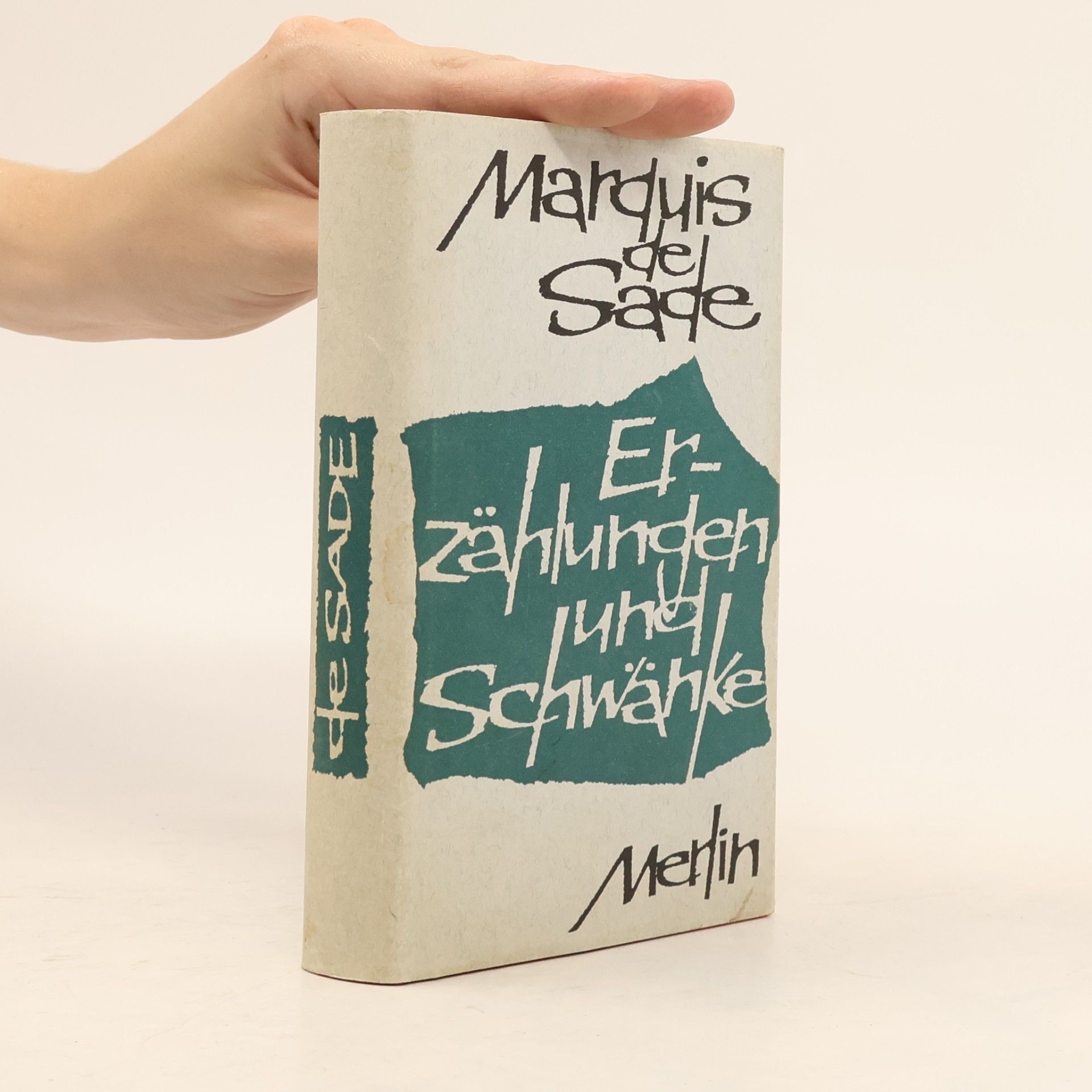 Marquis de Sade Erzählungen und Schwanke