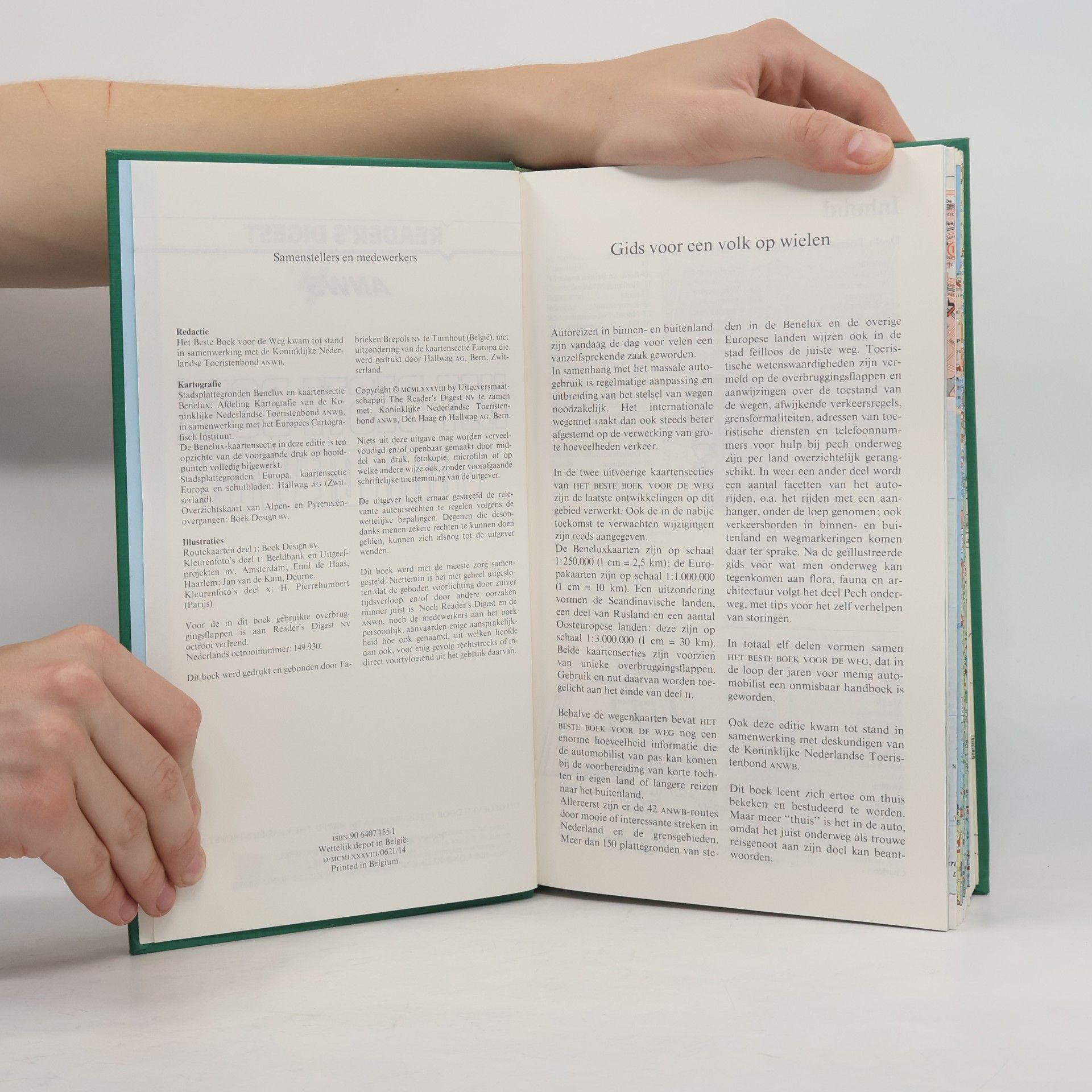 Beste boek voor de weg groen 1988