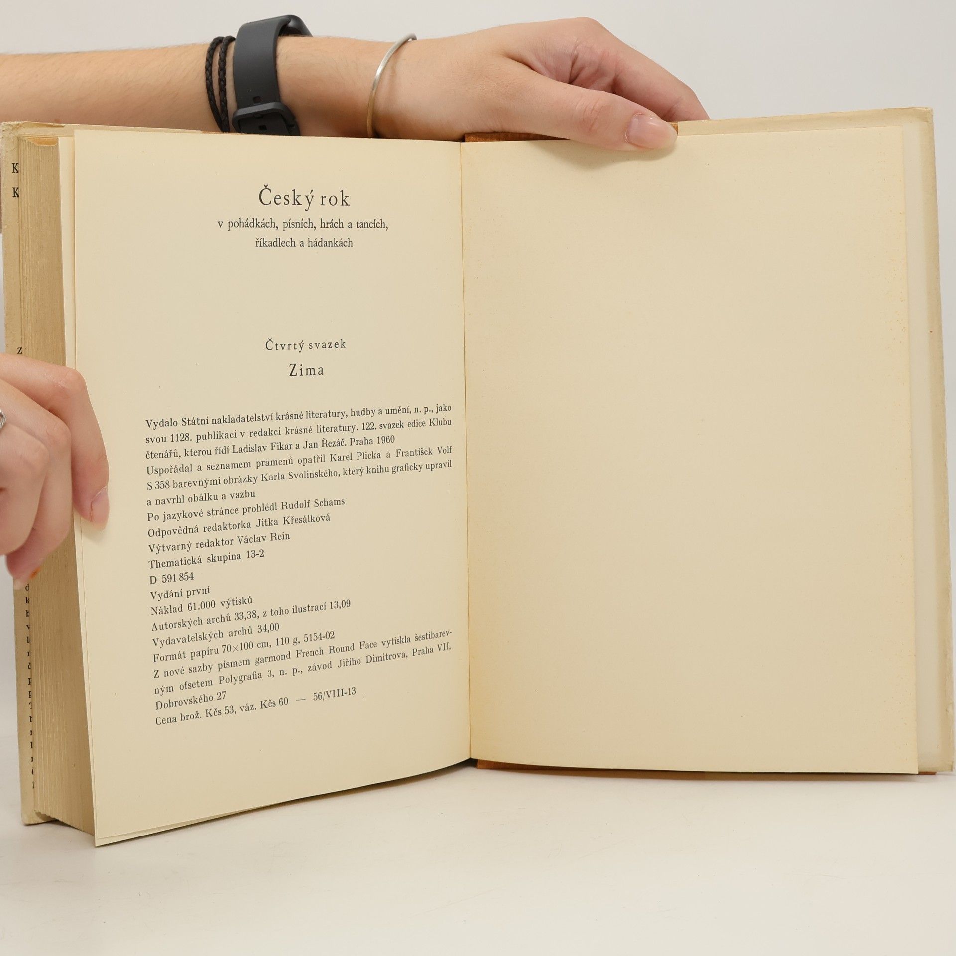 Karel Plicka Český rok v pohádkách, písních, hrách a tancích, říkadlech a hádankách 4