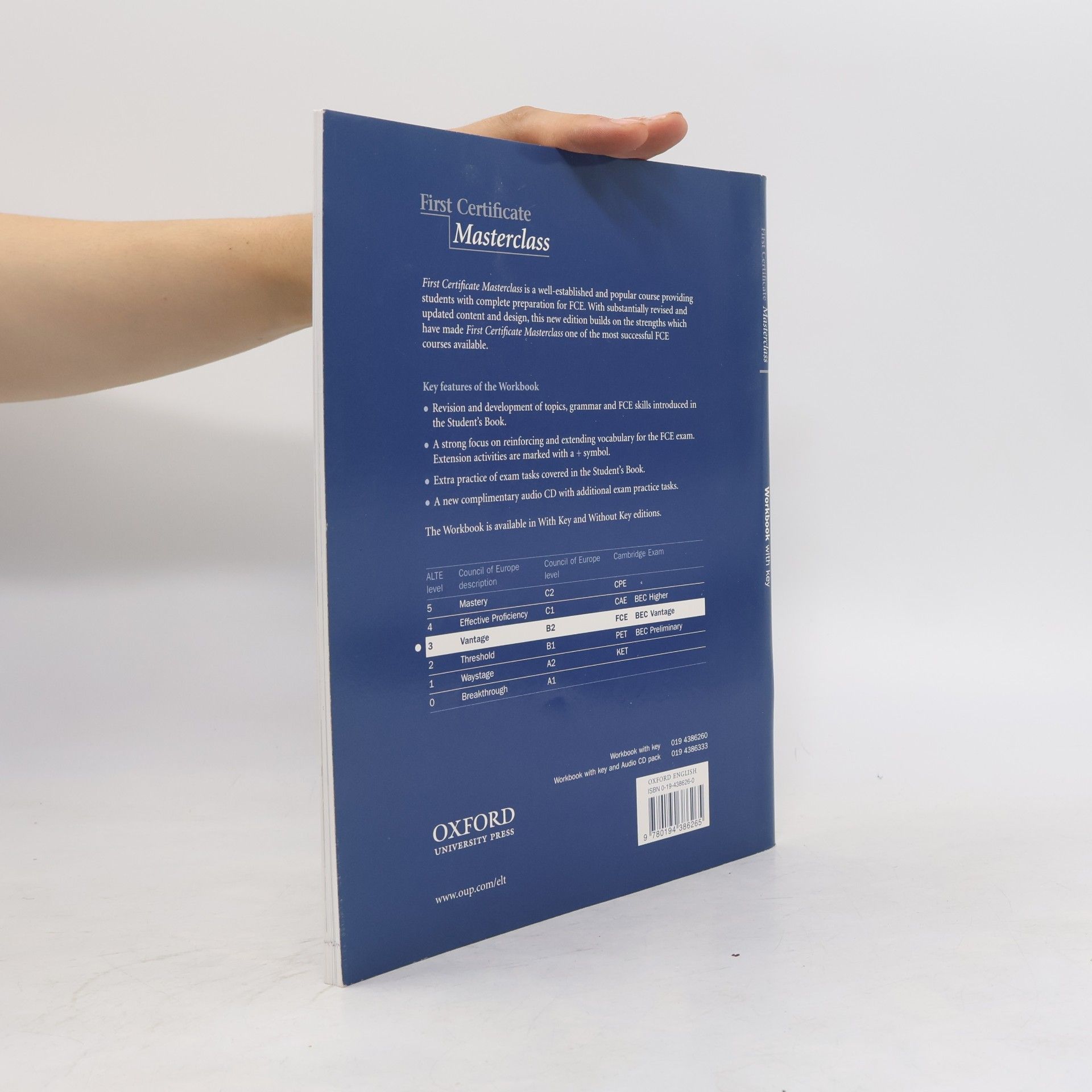 Simon Haines First Certificate Masterclass. Workbook with key