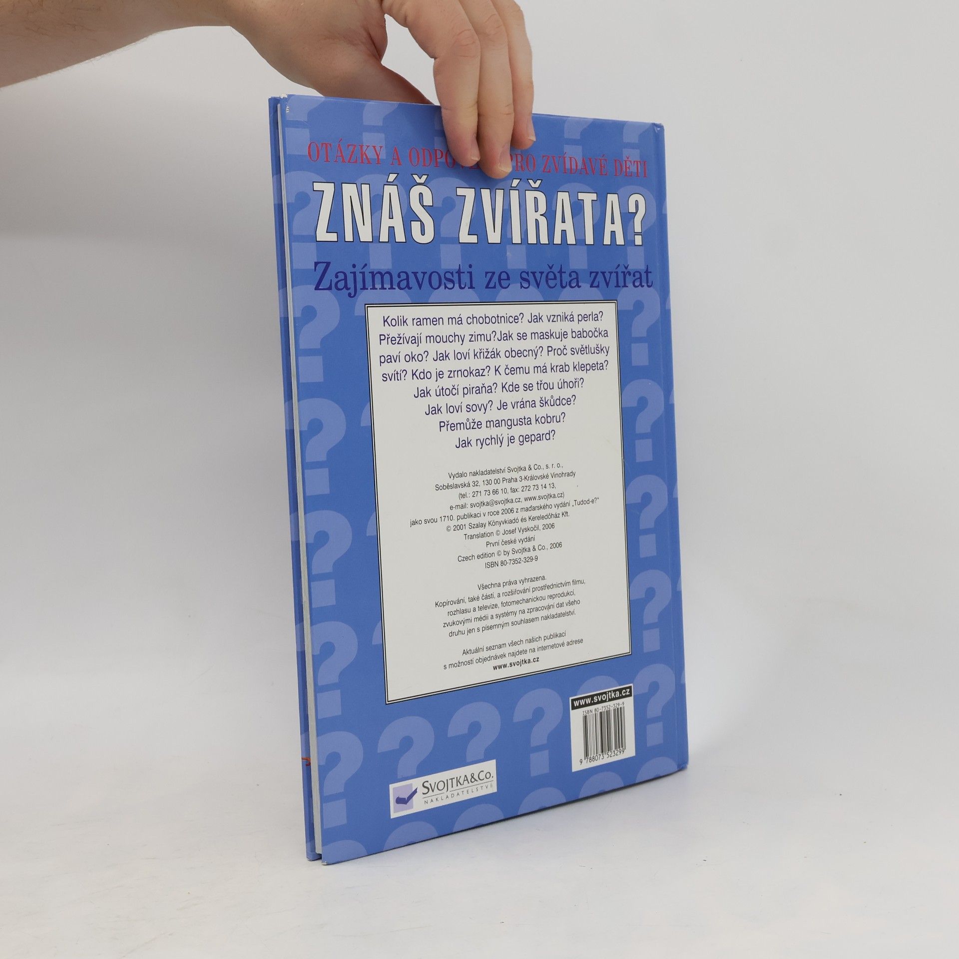 Josef Vyskočil Znáš zvířata? : zajímavosti ze světa zvířat