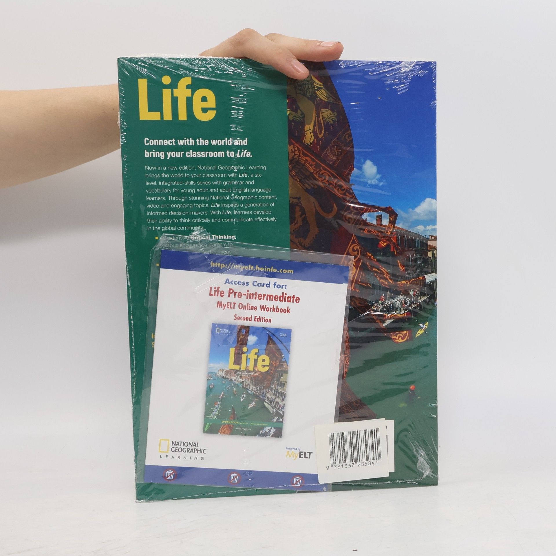 John Hughes Life Pre-Intermediate Student's Book with App Code and Online Workbook - Second Edition