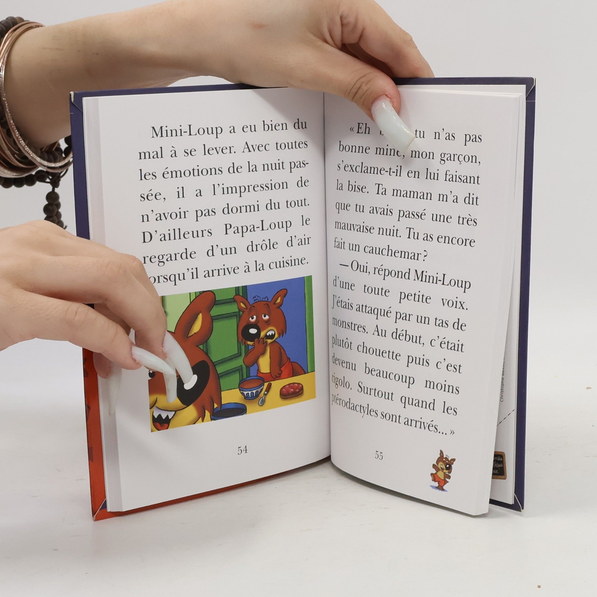 Philippe Matter Bibliothèque Rose - 782: Mini-Loup fait des cauchemars