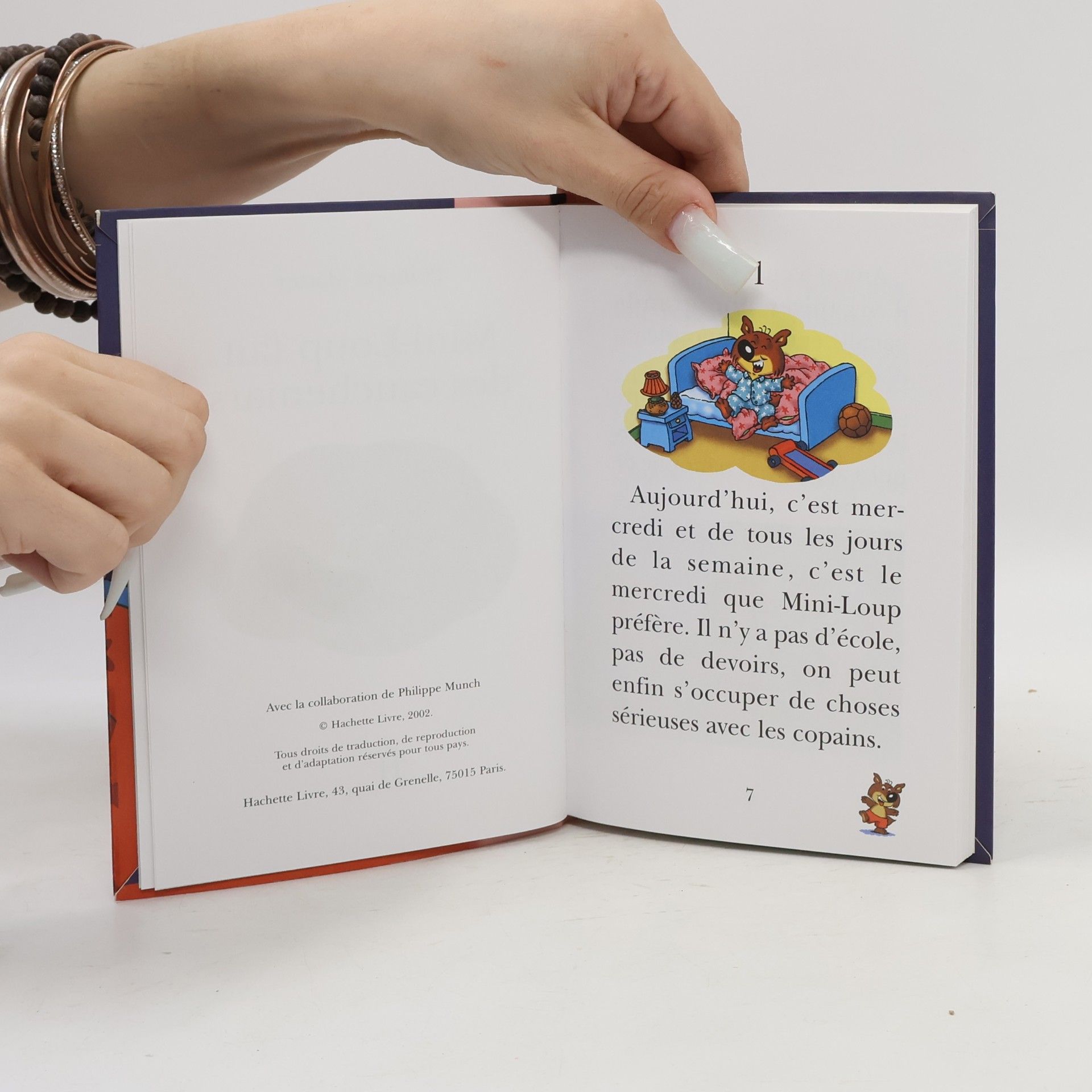 Philippe Matter Bibliothèque Rose - 782: Mini-Loup fait des cauchemars