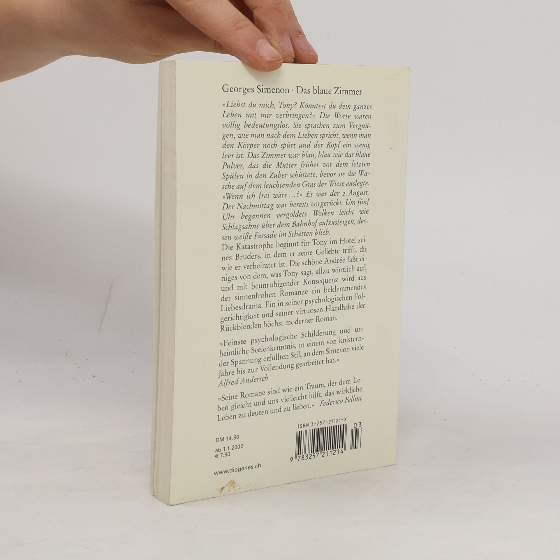 Georges Simenon Das blaue Zimmer
